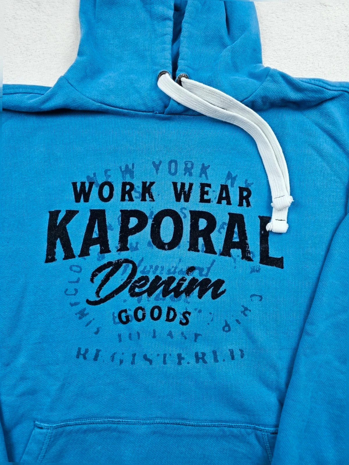 Sweat À capuche caporal Bleu XXL – Kaporal – taille XXL 5