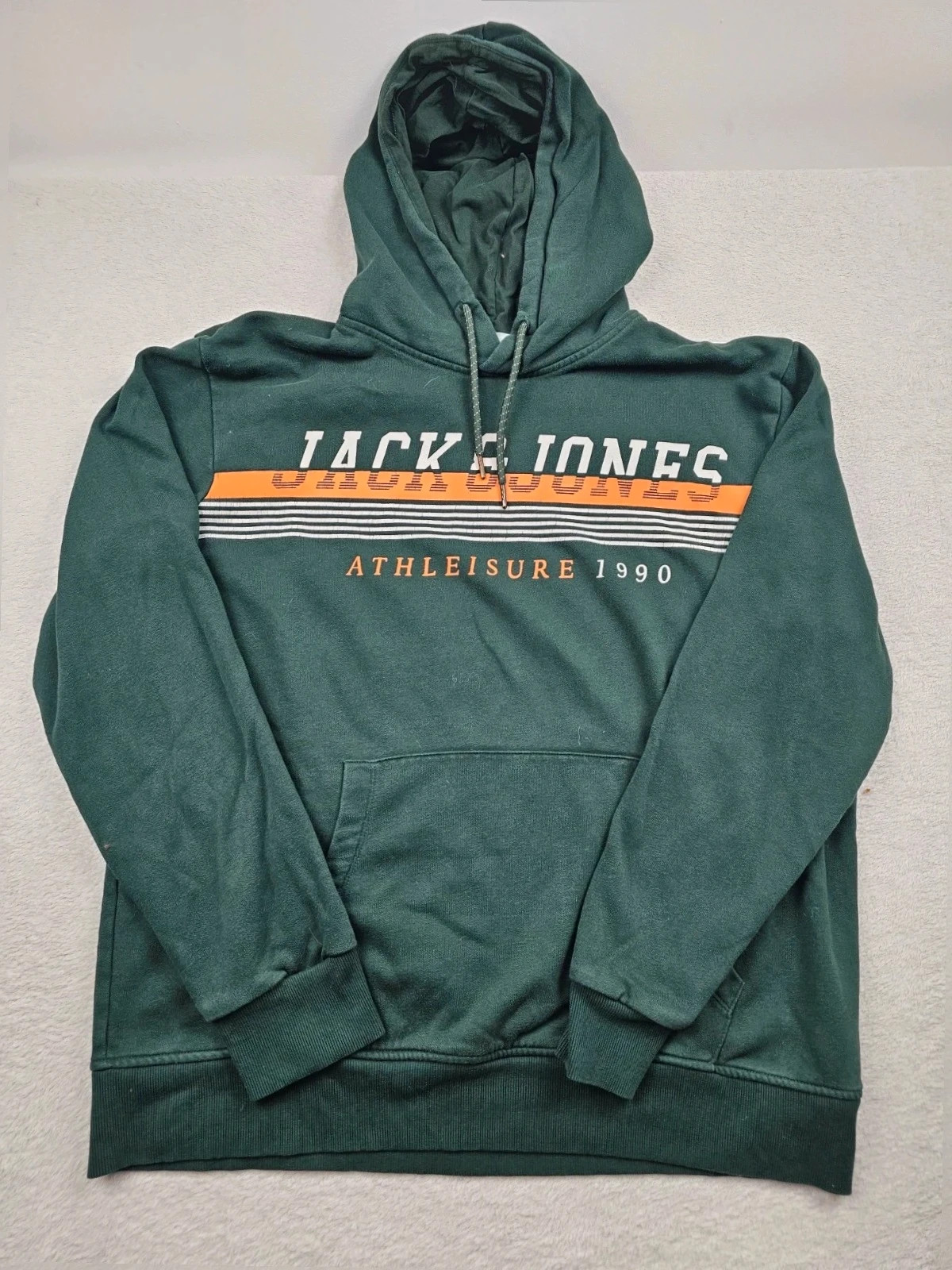 Sweat à Capuche Jack & Jones vert XXL
