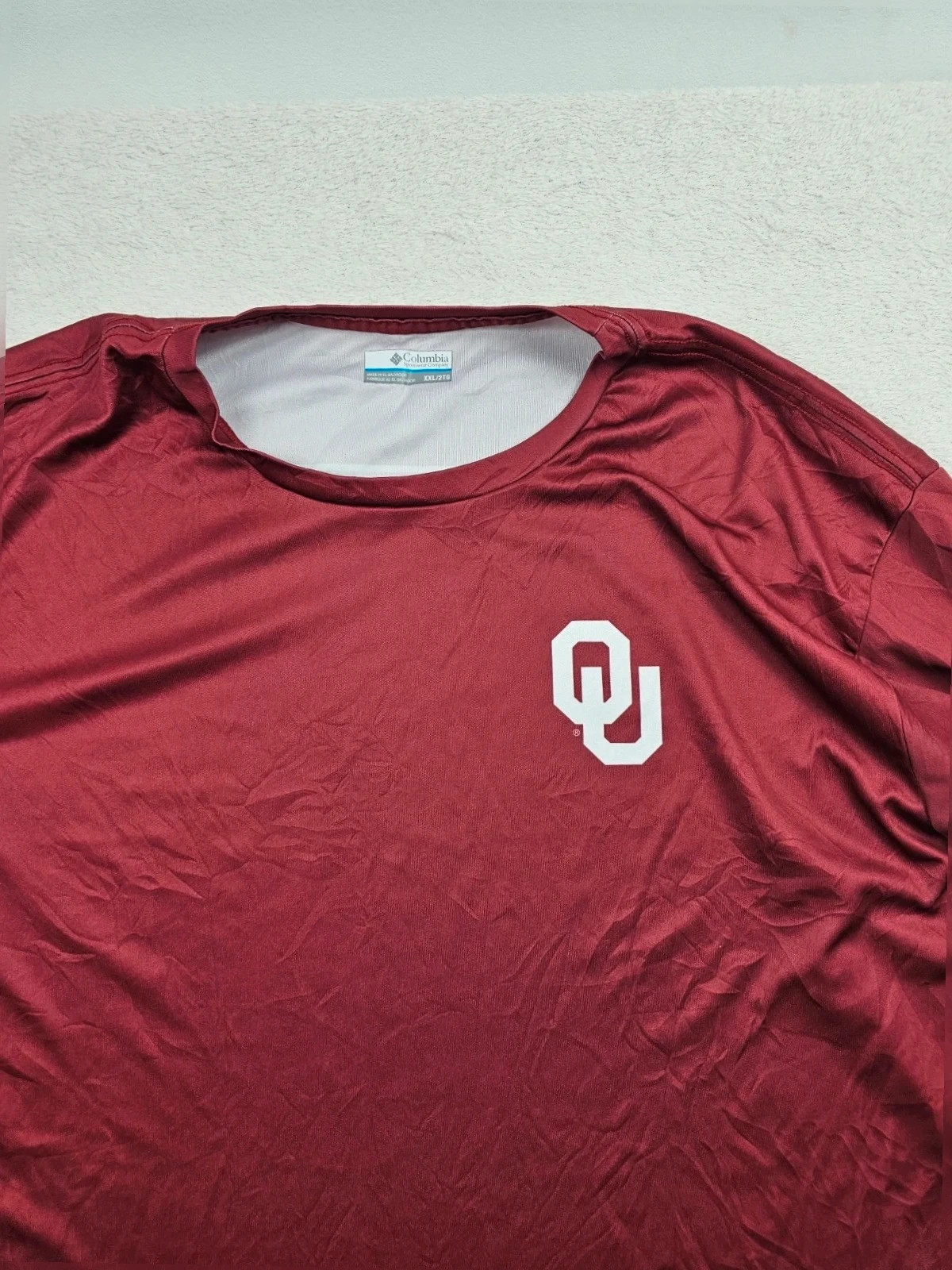T-shirt manches Longues Columbia PFG rouge XXL – Columbia – taille XXL 4
