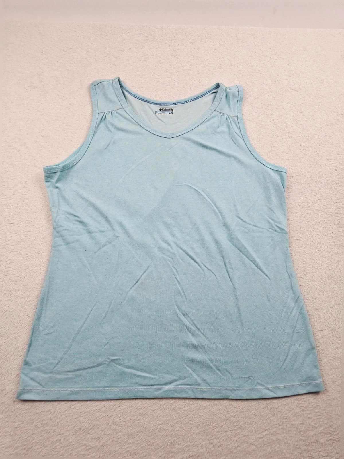 Débardeur Columbia bleu Col v XL
