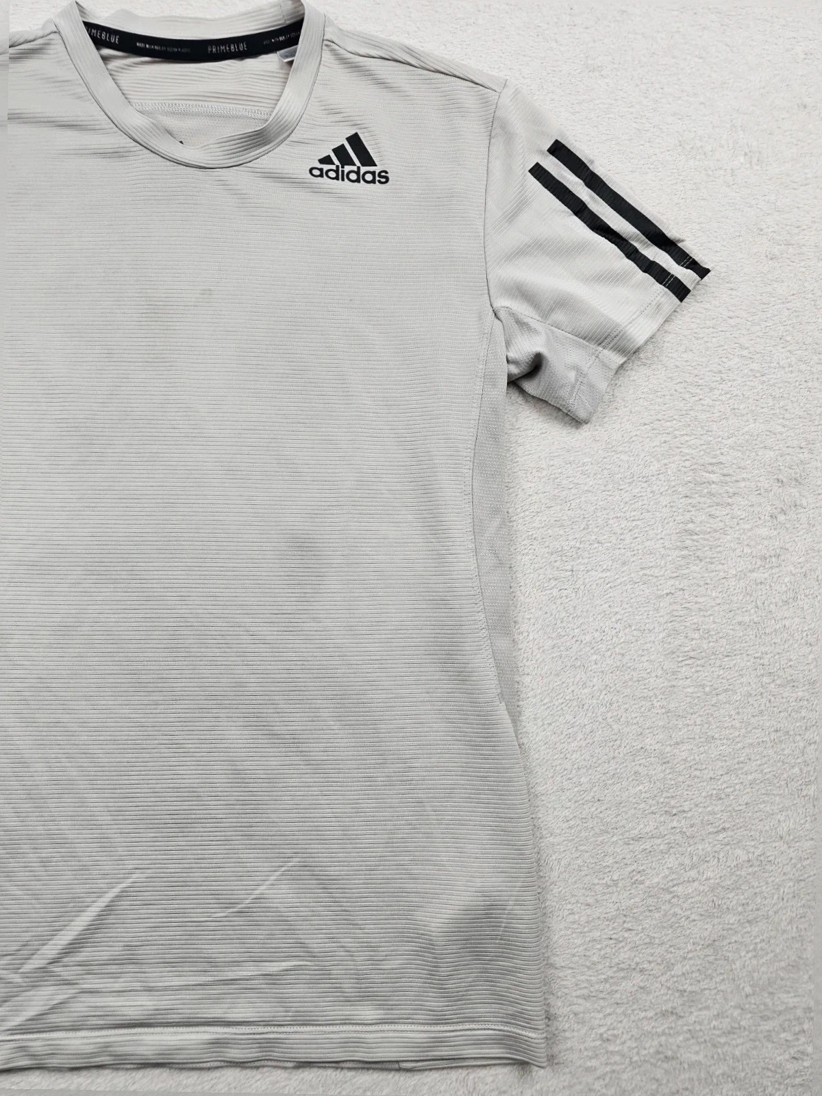 T-shirt Adidas Blanc et Noir S – adidas – taille S 2