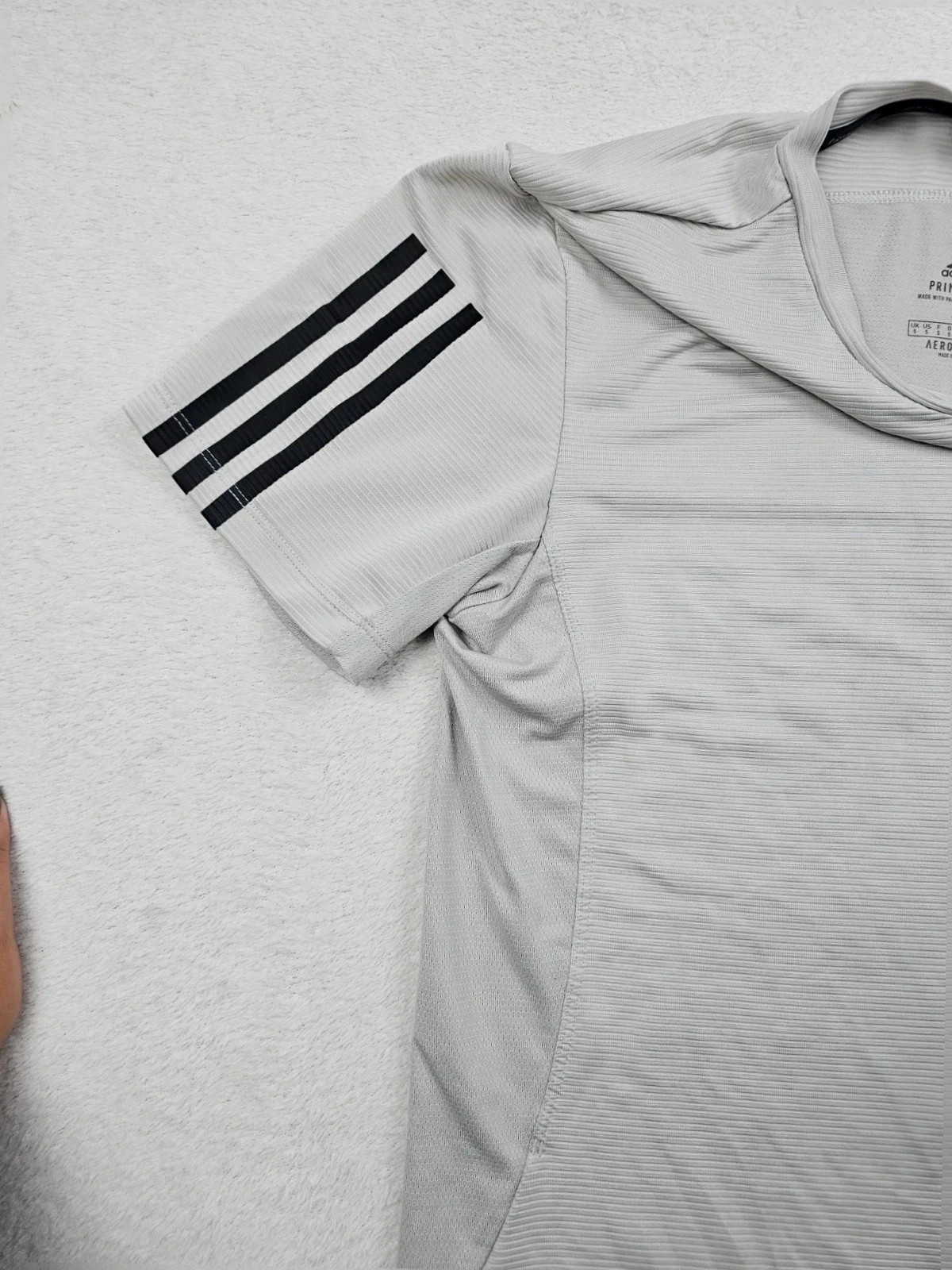 T-shirt Adidas Blanc et Noir S – adidas – taille S 5