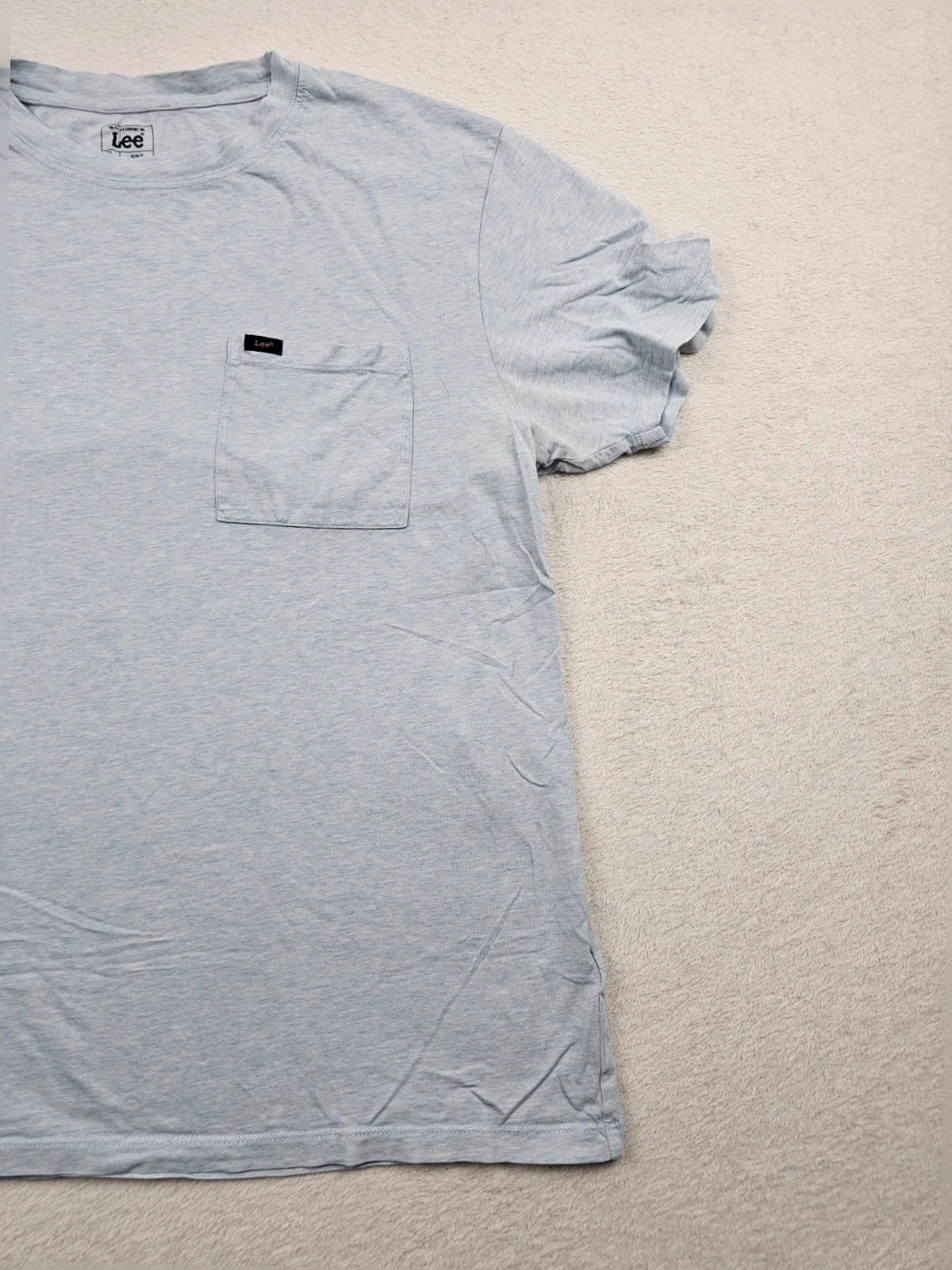 T-shirt Lee Gris Bleu Poche Slim Fit XL – Lee – taille XL 2
