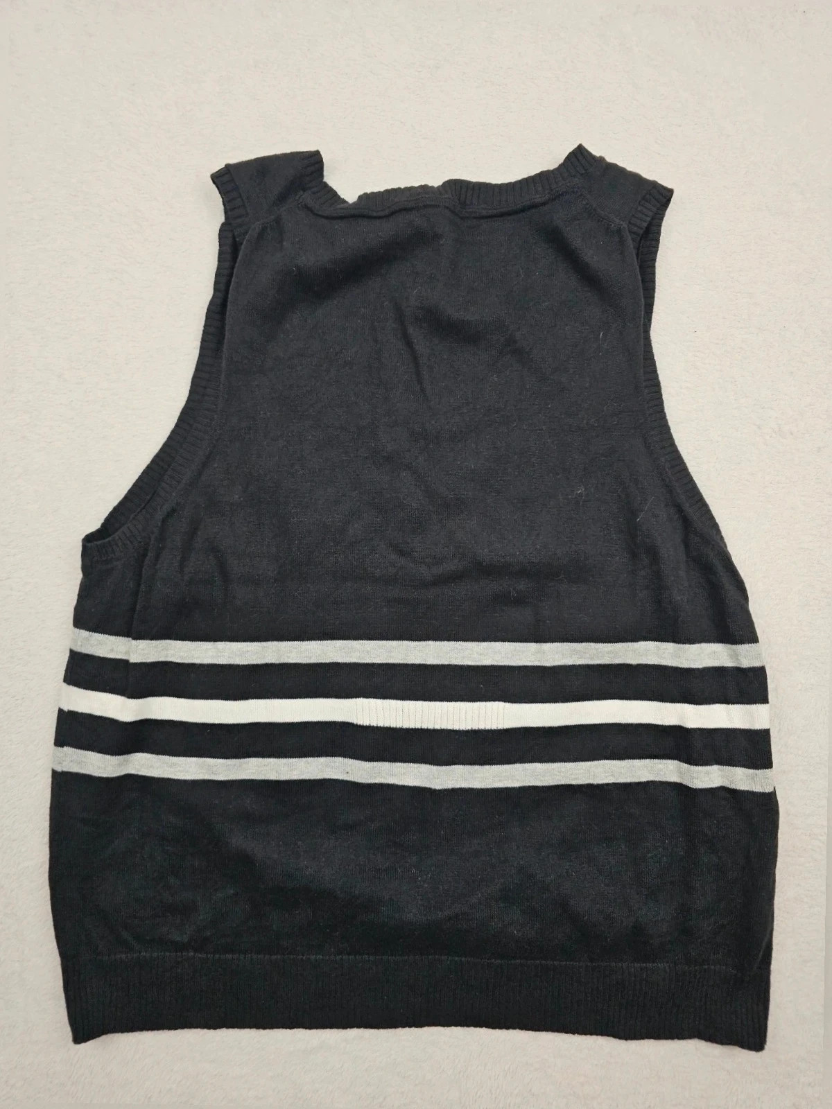 Débardeur sans manches / Tank top Tommy Hilfiger Noir / Gris / blanc XL – Tommy Hilfiger – taille XL / 42 / 14 4