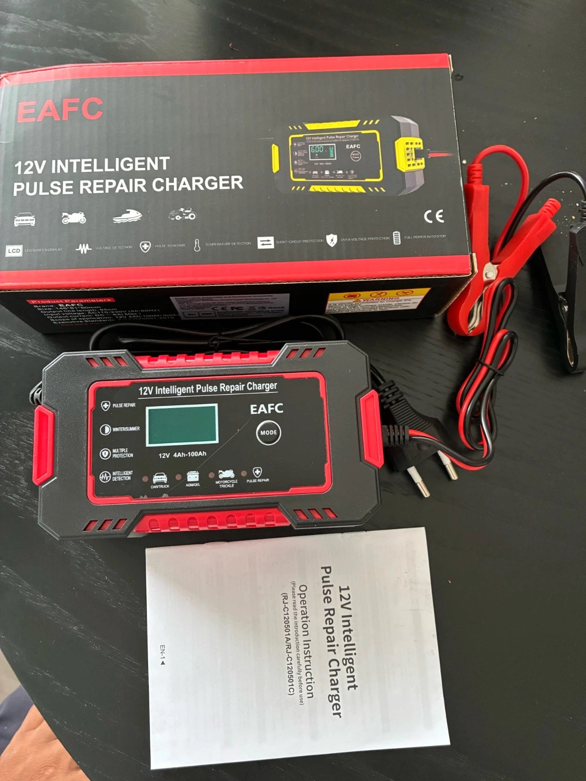 Booster voiture 100Ah rechargeable
