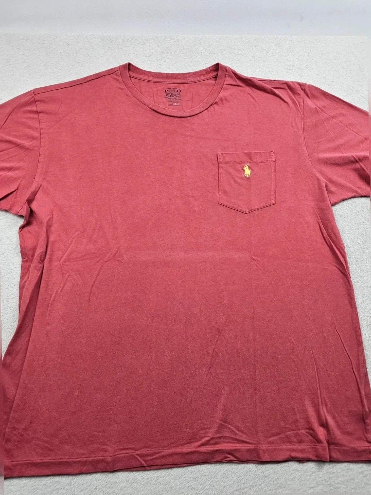 T-shirt Polo ralph Lauren Vieux rose