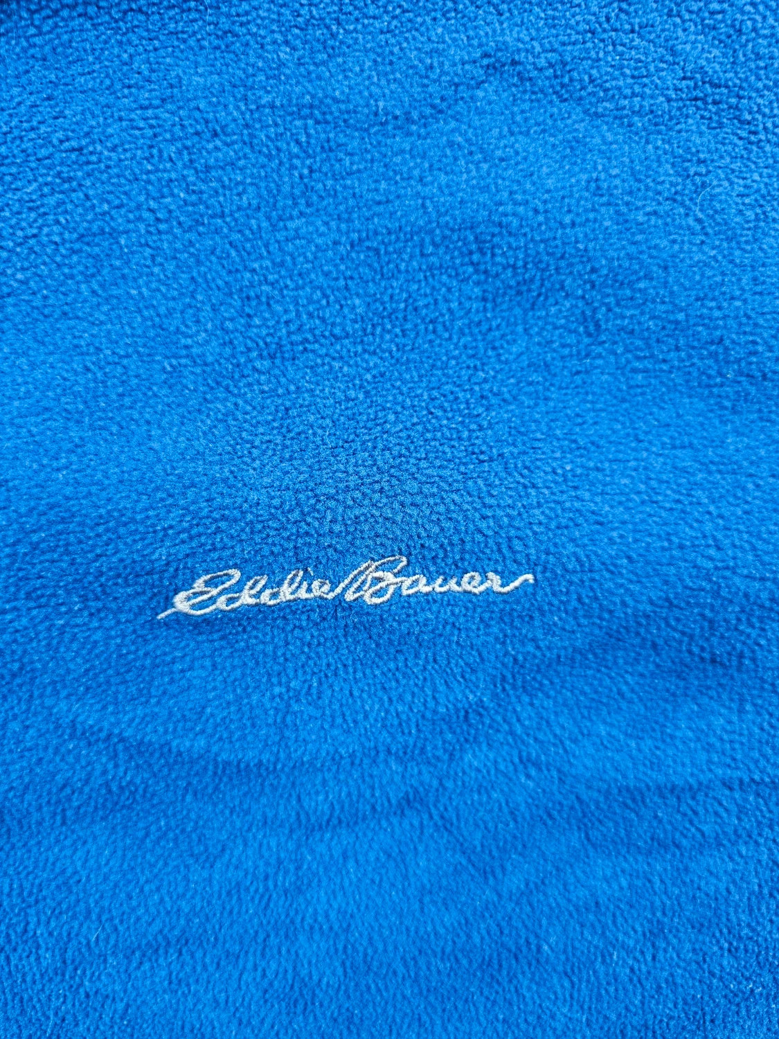 Veste polaire Eddie Bauer outdoor demi-zip col montant zippé bleu Homme taille M – Eddie Bauer – taille M 3
