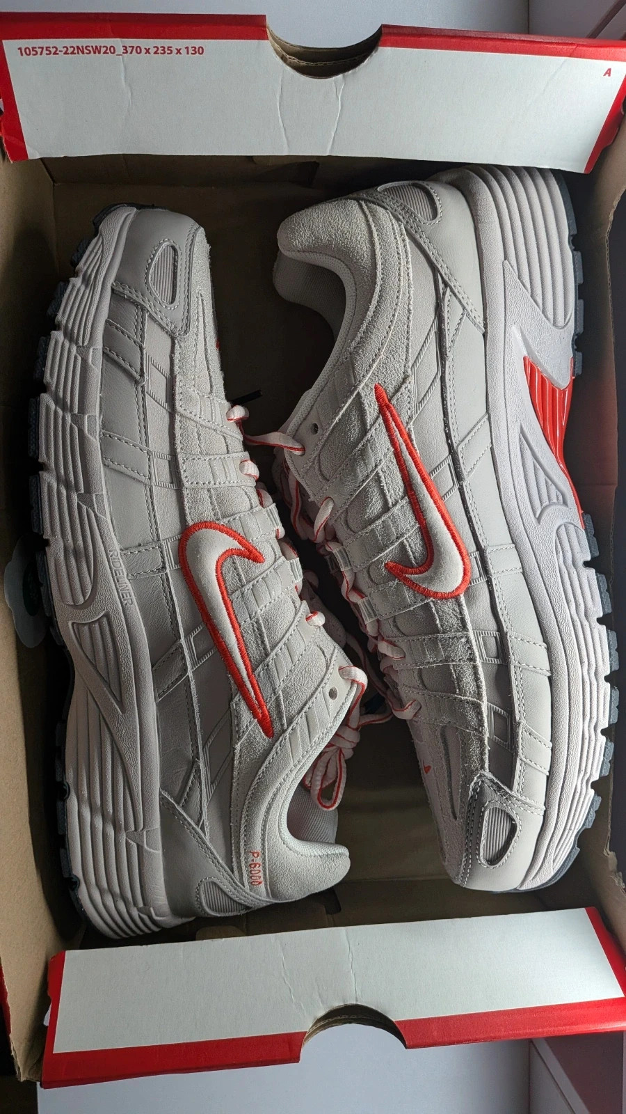 Nike P-6000 PRM - Beige/Orange – Nike – taille 47,5 3