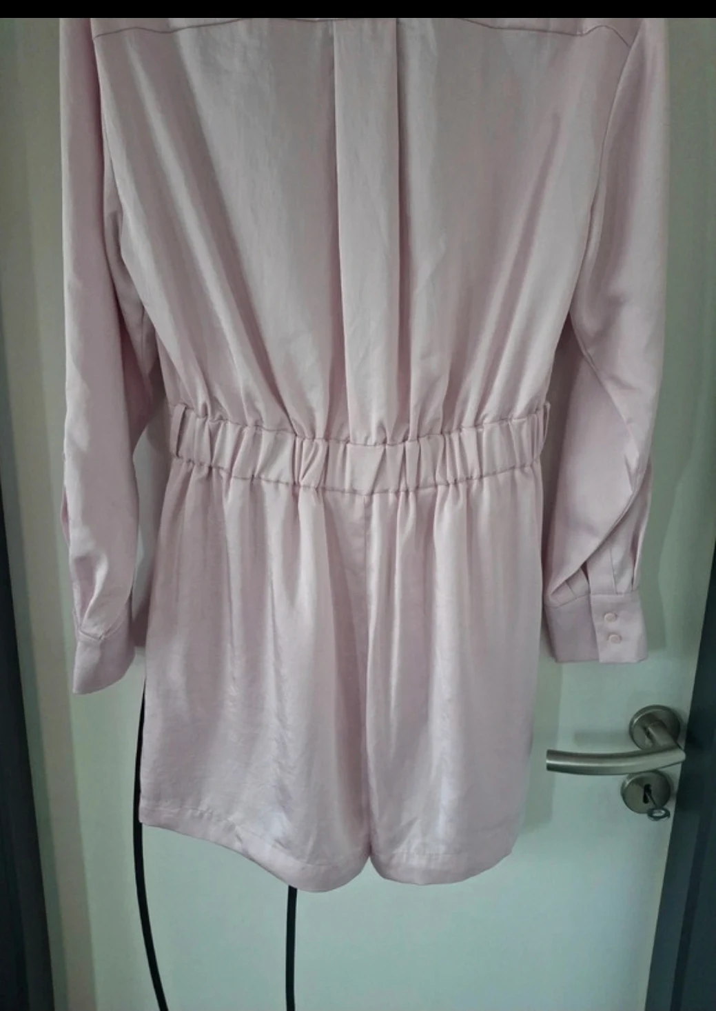 Combinaison short Claudie Pierlot rose pastel