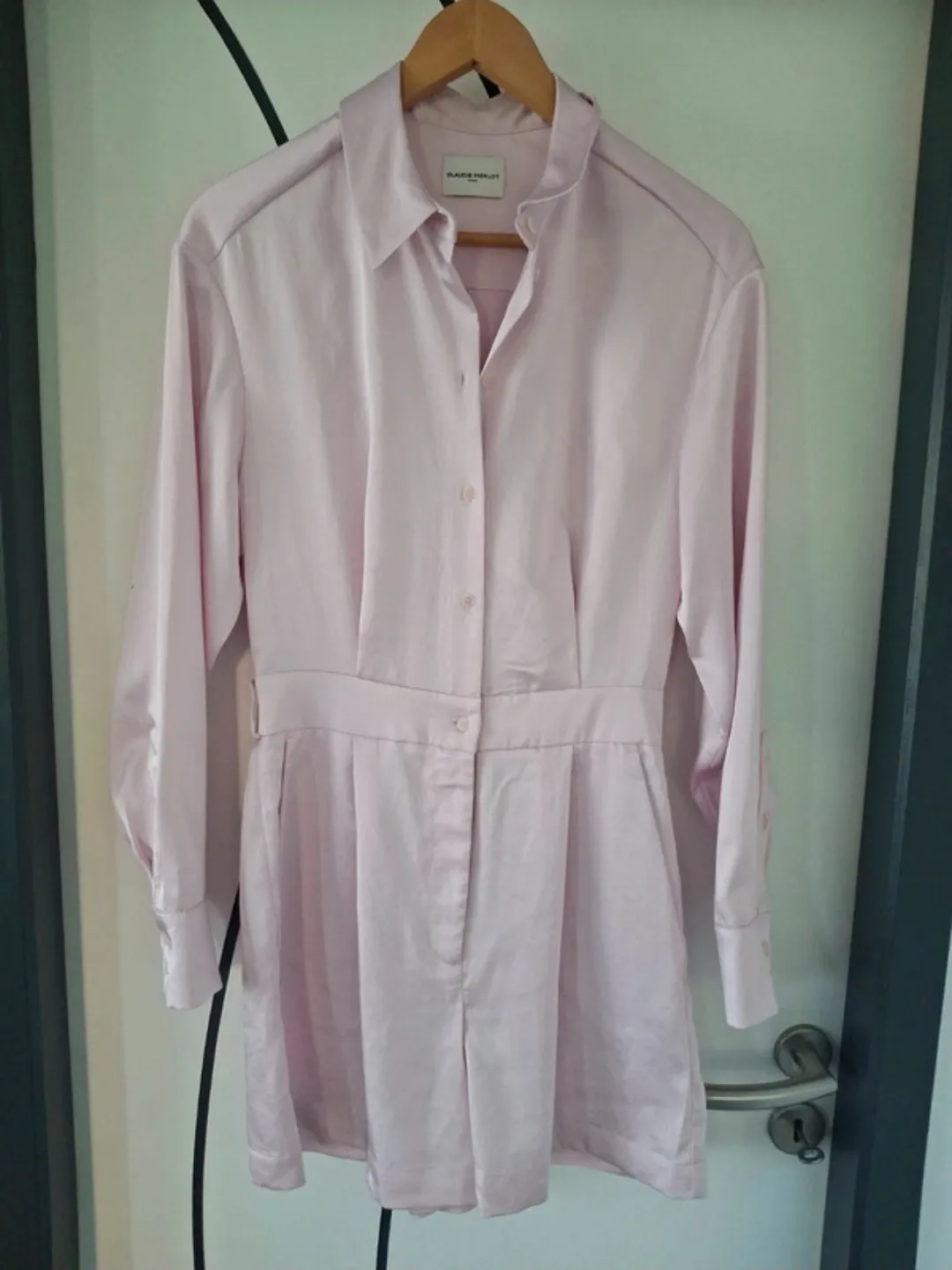 Combinaison short Claudie Pierlot rose pastel – Claudie Pierlot – taille S 4