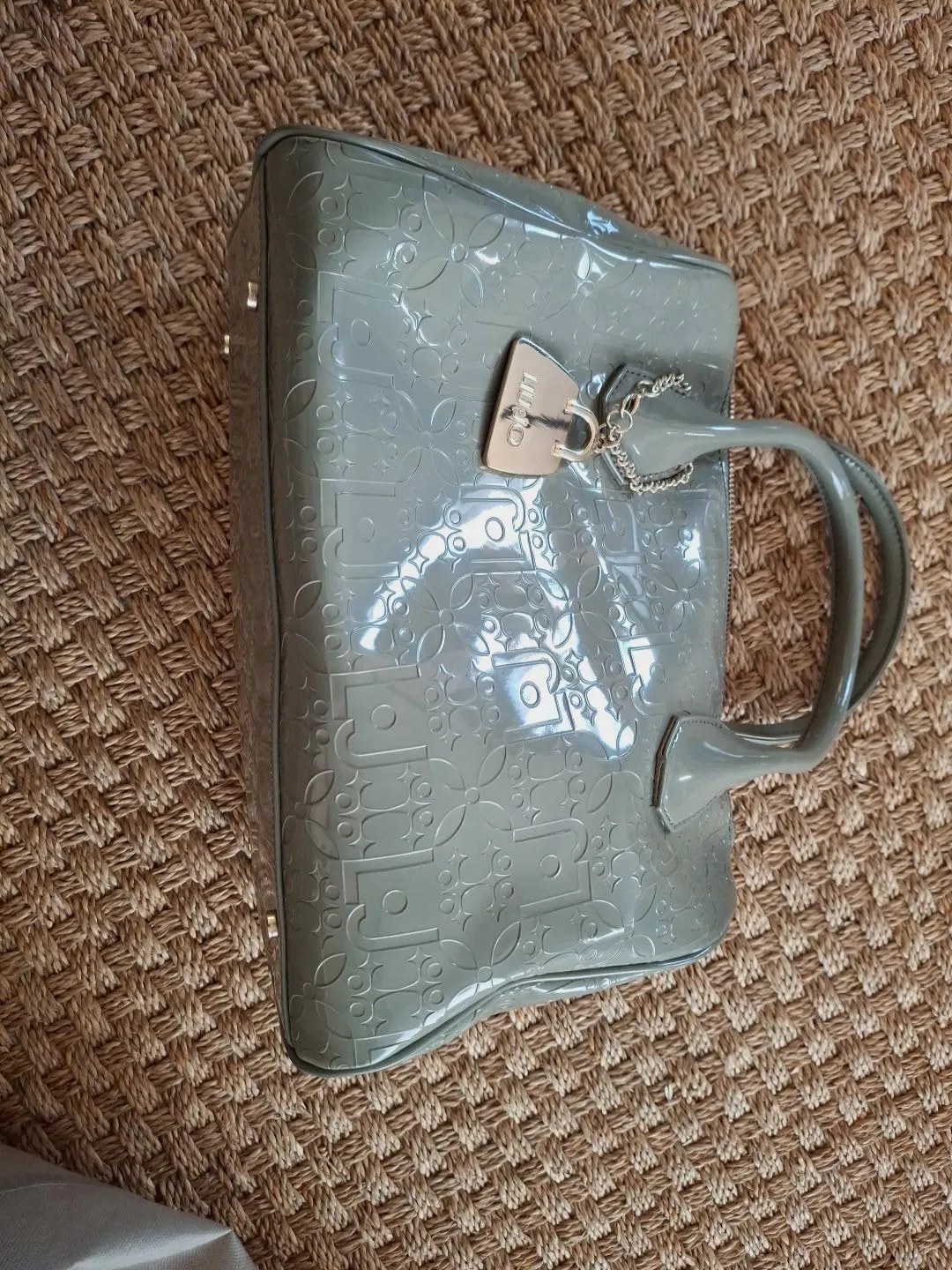 Sac à main Liu Jo en cuir verni gris – Liu Jo – taille Taille unique 5