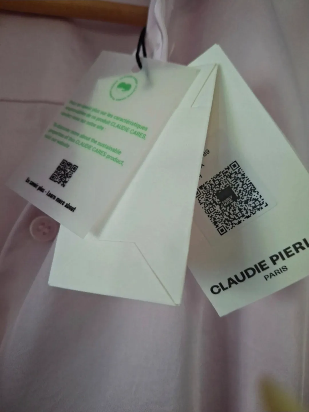 Combinaison short Claudie Pierlot rose pastel – Claudie Pierlot – taille S 6