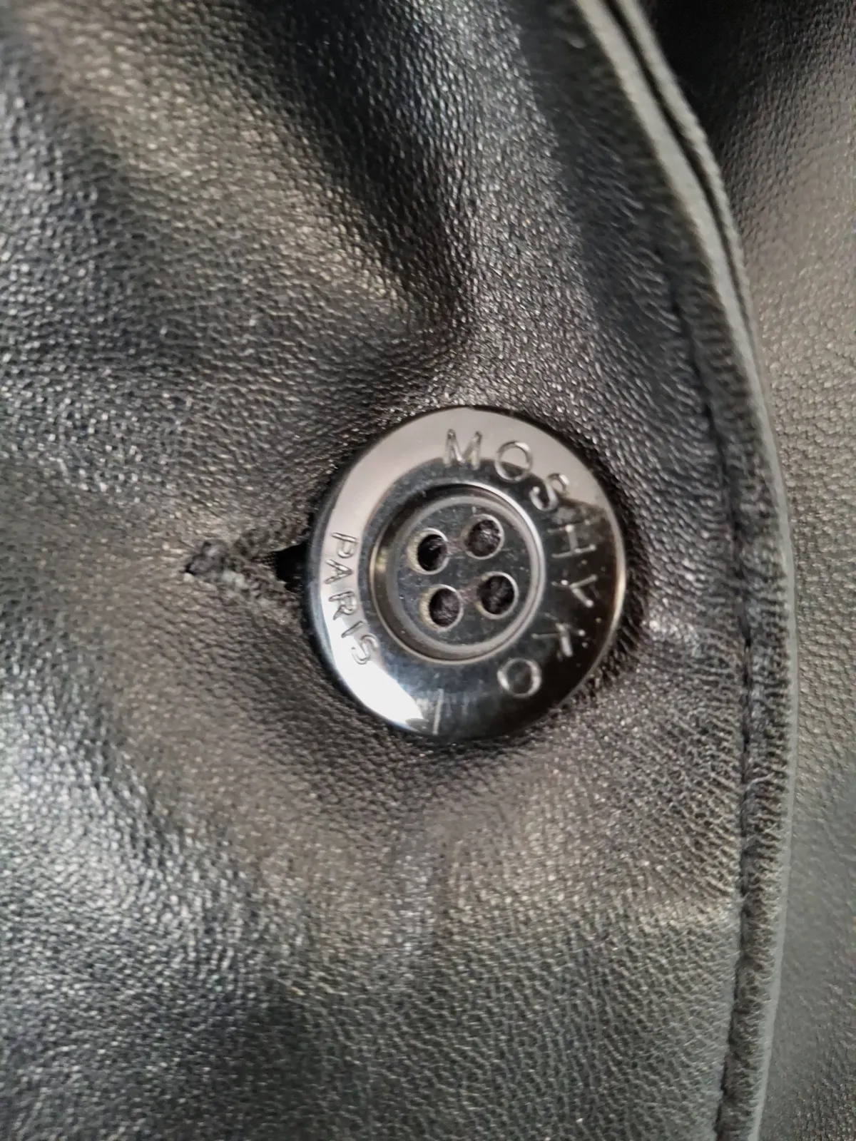 Veste Blouson en cuir véritable le tanneur  vintage  – Le tanneur – taille M 4