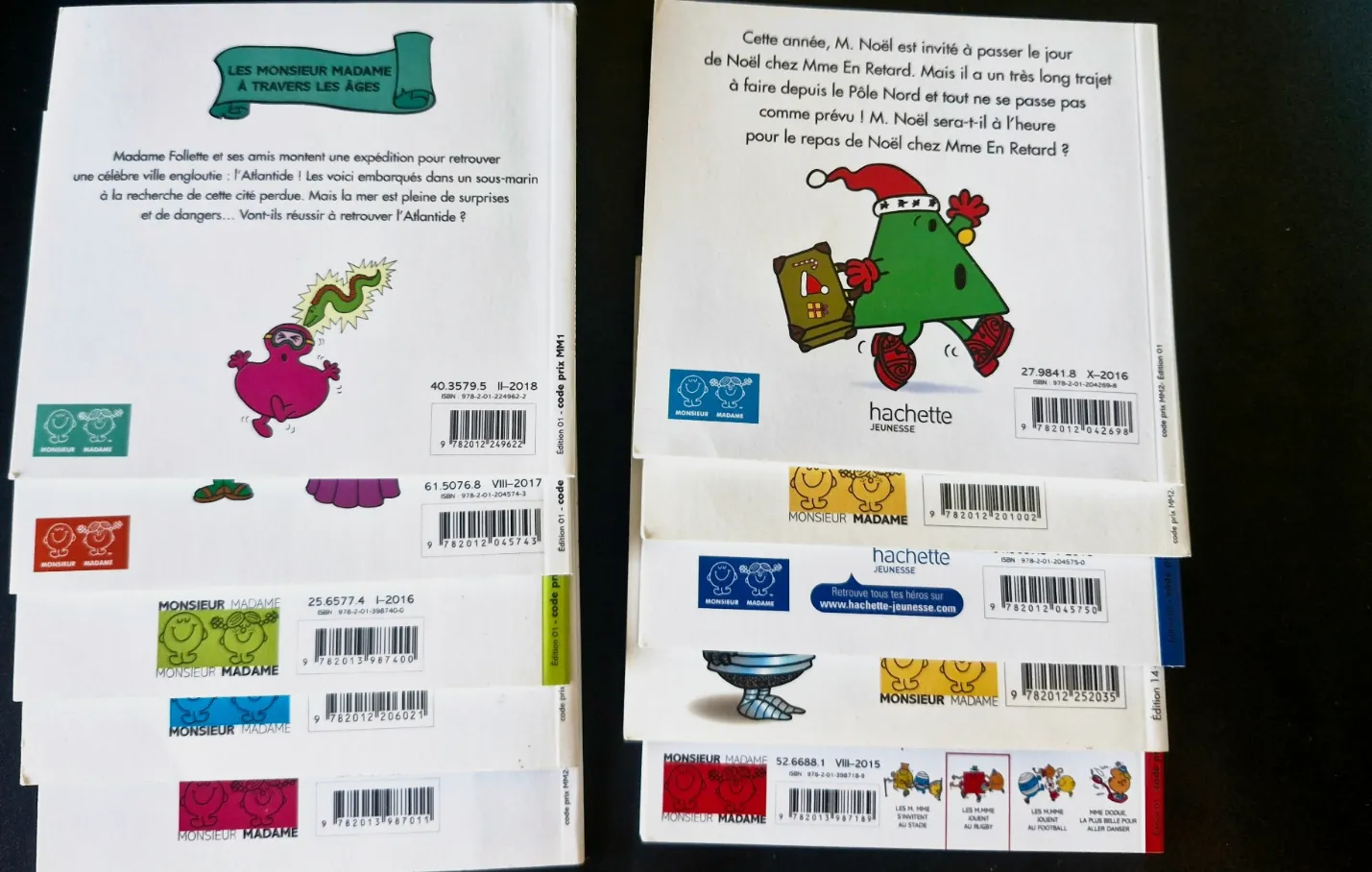 Lot de 10 livres Monsieur Madame – Monsieur Madame 2