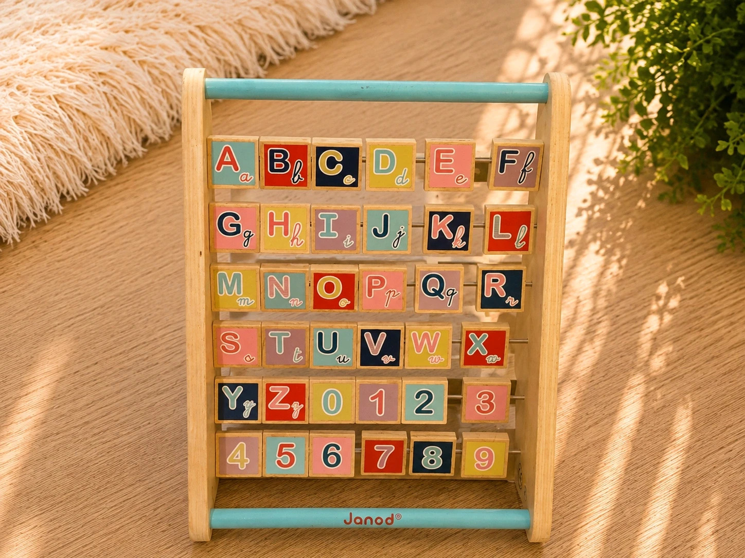 Abécédaire Janod Baby Forest – Jeu éducatif en bois