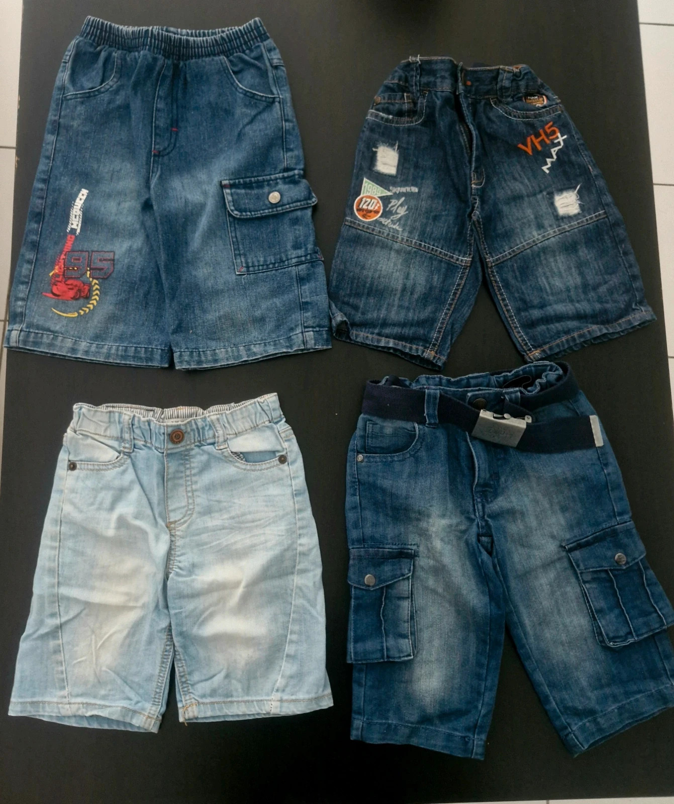 Lot de 8 shorts en jean - Taille 5 ans – Diverse – taille 5 ans / 110 cm 4