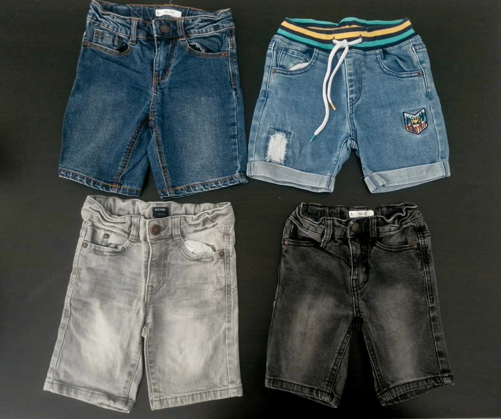 Lot de 8 shorts en jean - Taille 5 ans – Diverse – taille 5 ans / 110 cm 3