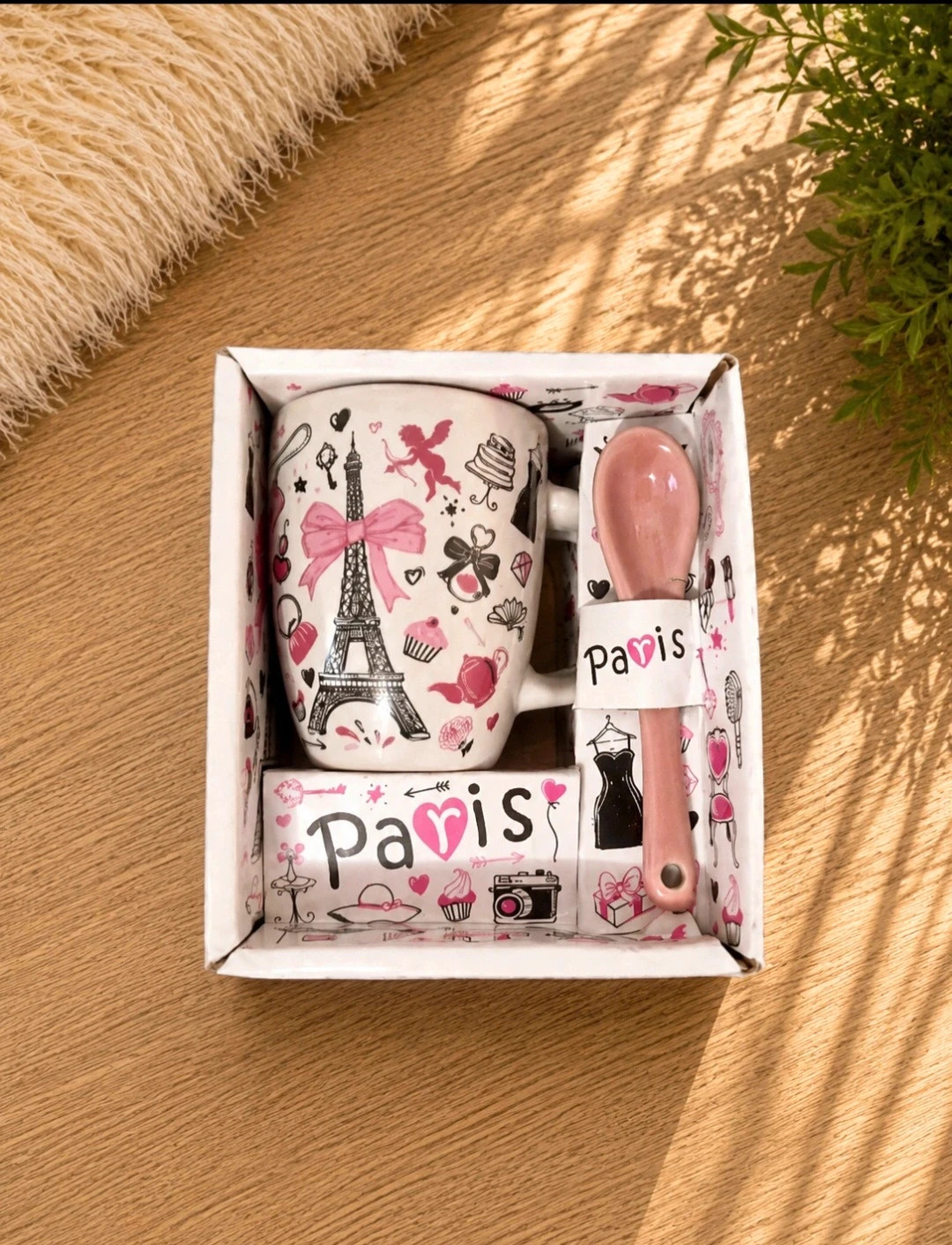 Coffret Mug + Cuillère Paris – Autre