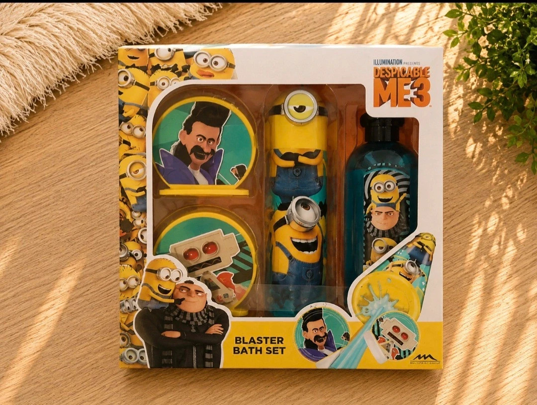 Coffret Despicable Me 3 Minions – Blaster Bath Set