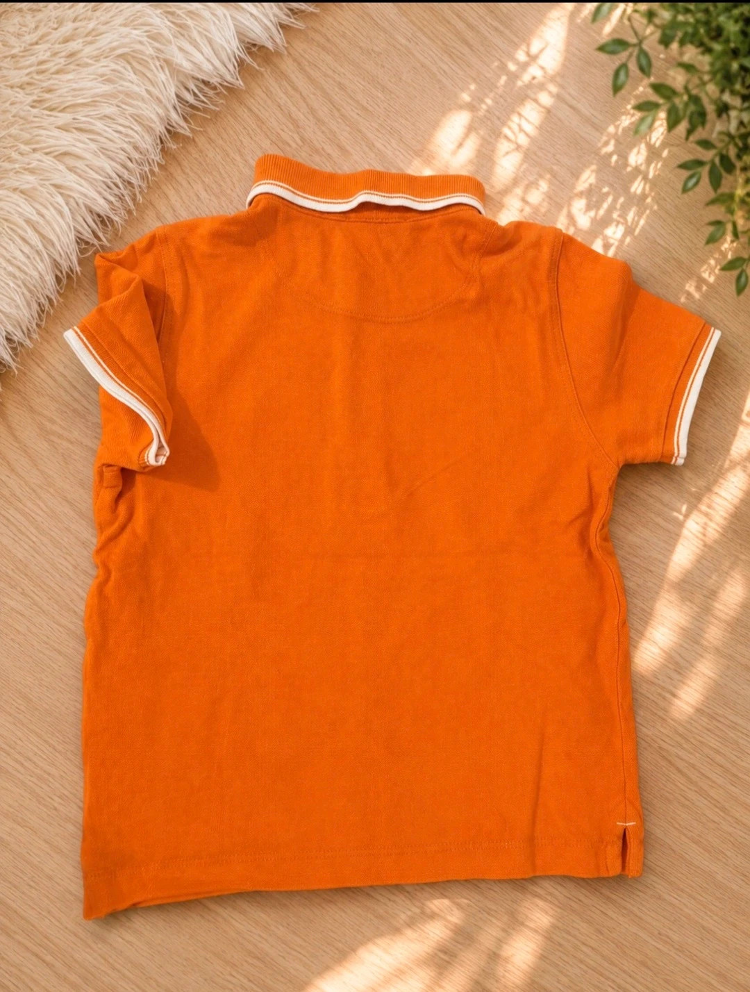 Polo BOSS Hugo Boss garçon 3 ans – Orange – Très bon état – Hugo Boss – taille 3 ans / 98 cm 2