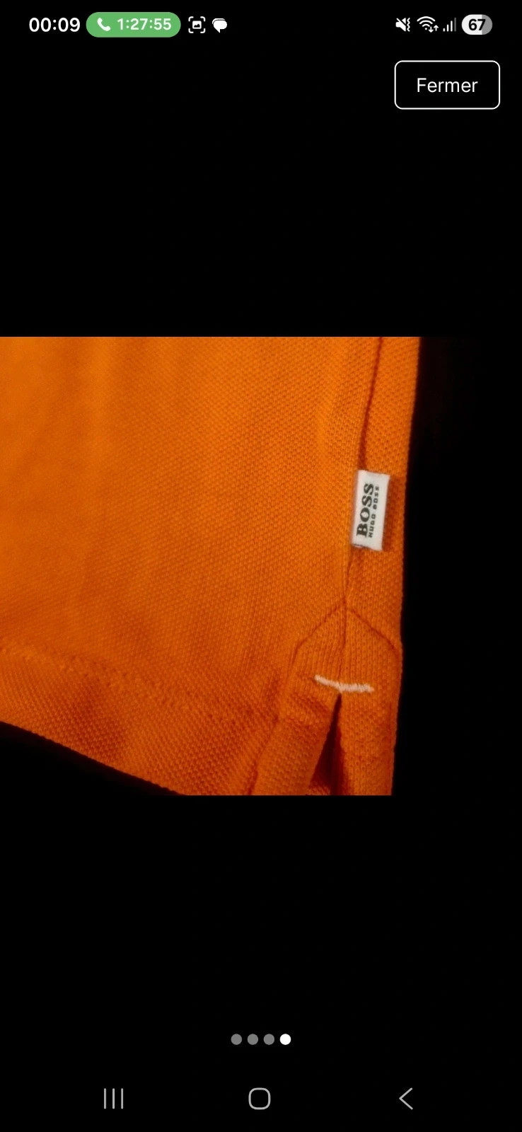 Polo BOSS Hugo Boss garçon 3 ans – Orange – Très bon état – Hugo Boss – taille 3 ans / 98 cm 4