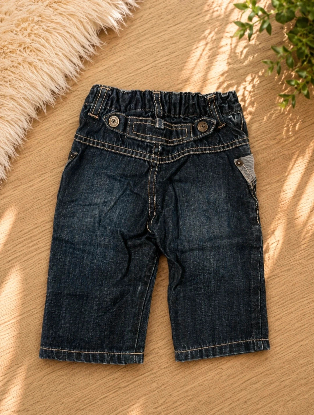 Jean Timberland bébé 6 mois – Denim – Très bon état – Timberland – taille 6-9 mois / 68 cm 2