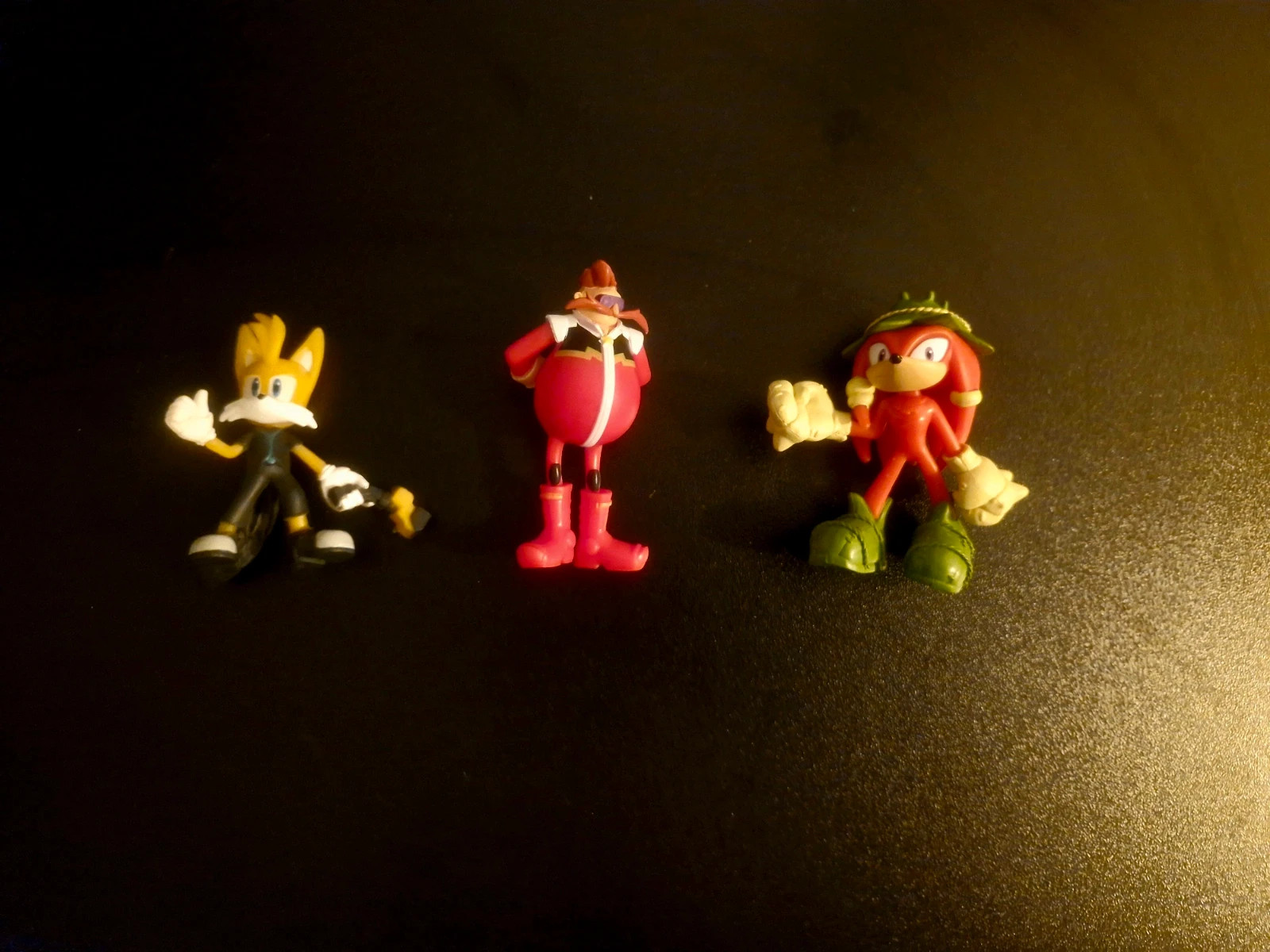 Lot de 3 figurines Sonic – sonic – taille Taille unique