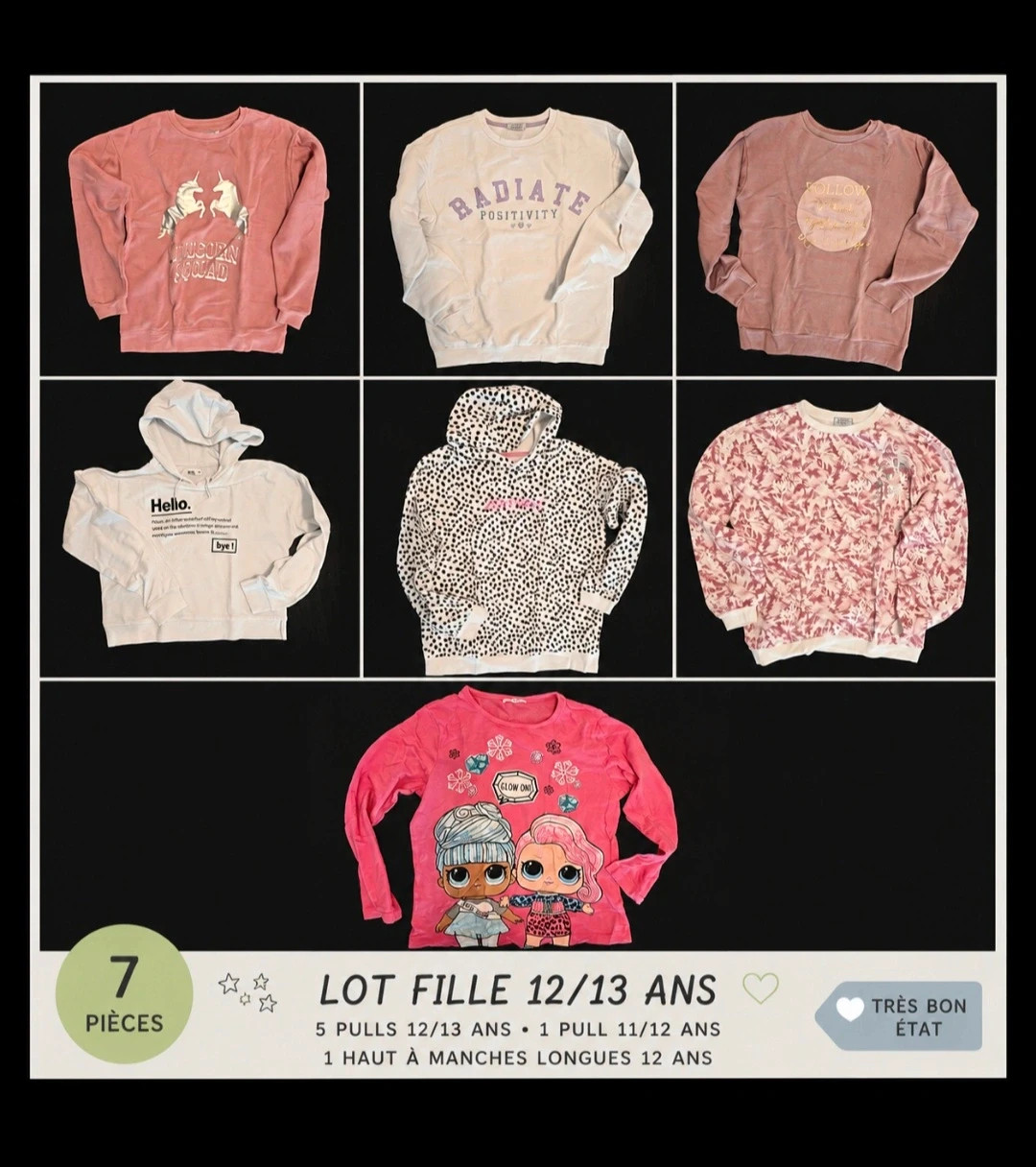 Lot de vêtements - Taille 12 ans – Primark – taille 12 ans / 152 cm 2