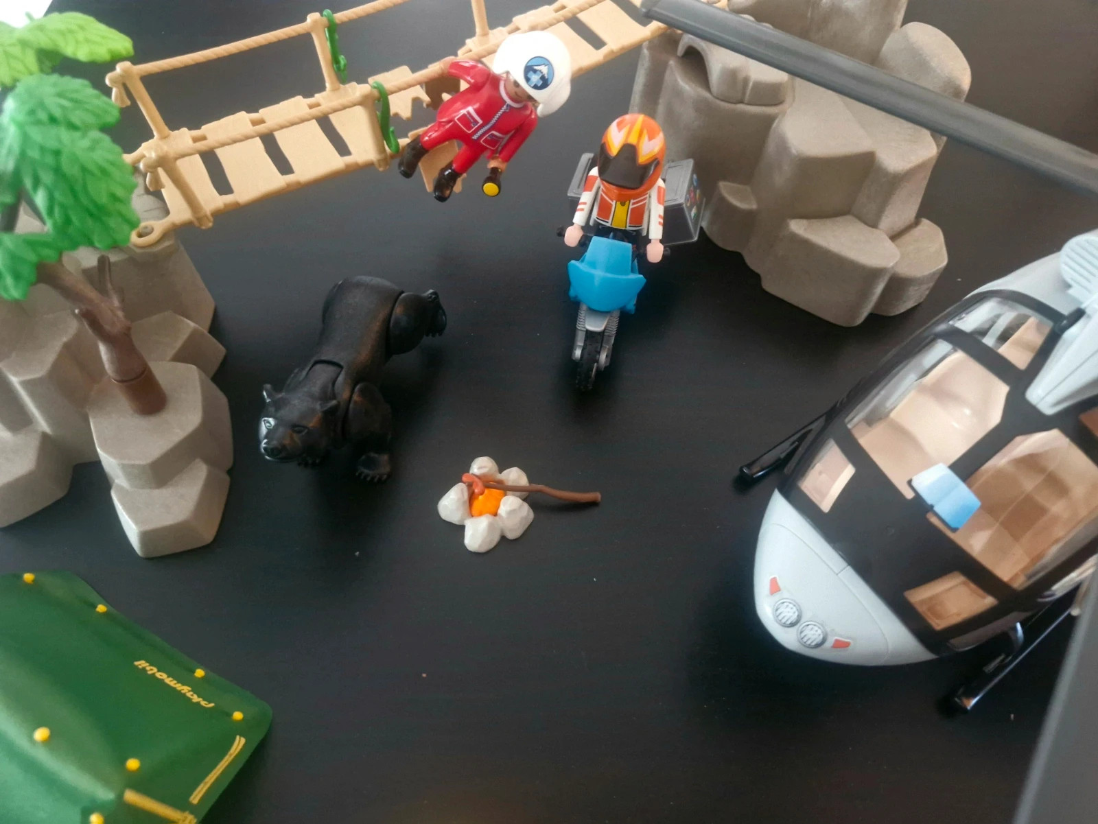 Playmobil rescue action 70663 unites de secouristes avec helicoptere – Playmobil – taille Taille unique 5