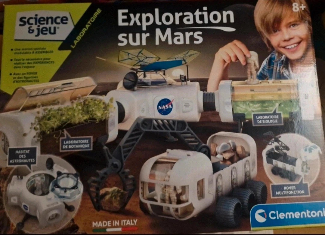 Clementoni - NASA Exploration sur Mars 52665 – Clementoni – taille Taille unique 2