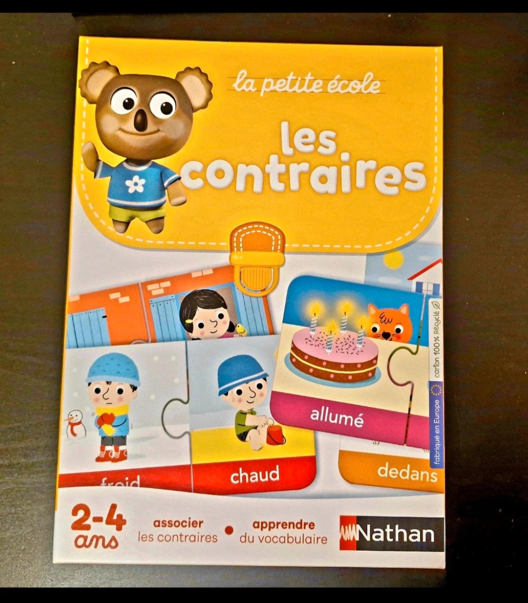 La petite école - Les contraires - Nathan