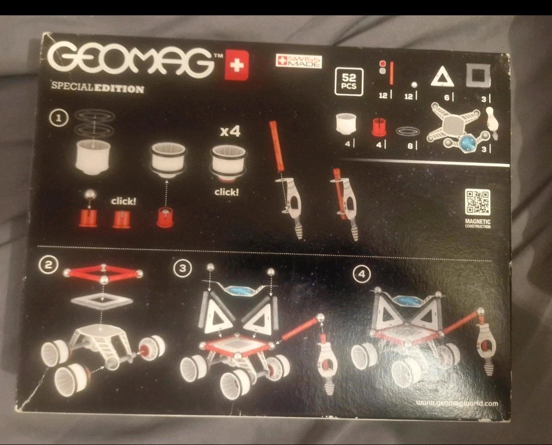 Geomag - Spécial Édition - Nasa Rover – Geomag – taille Taille unique 3