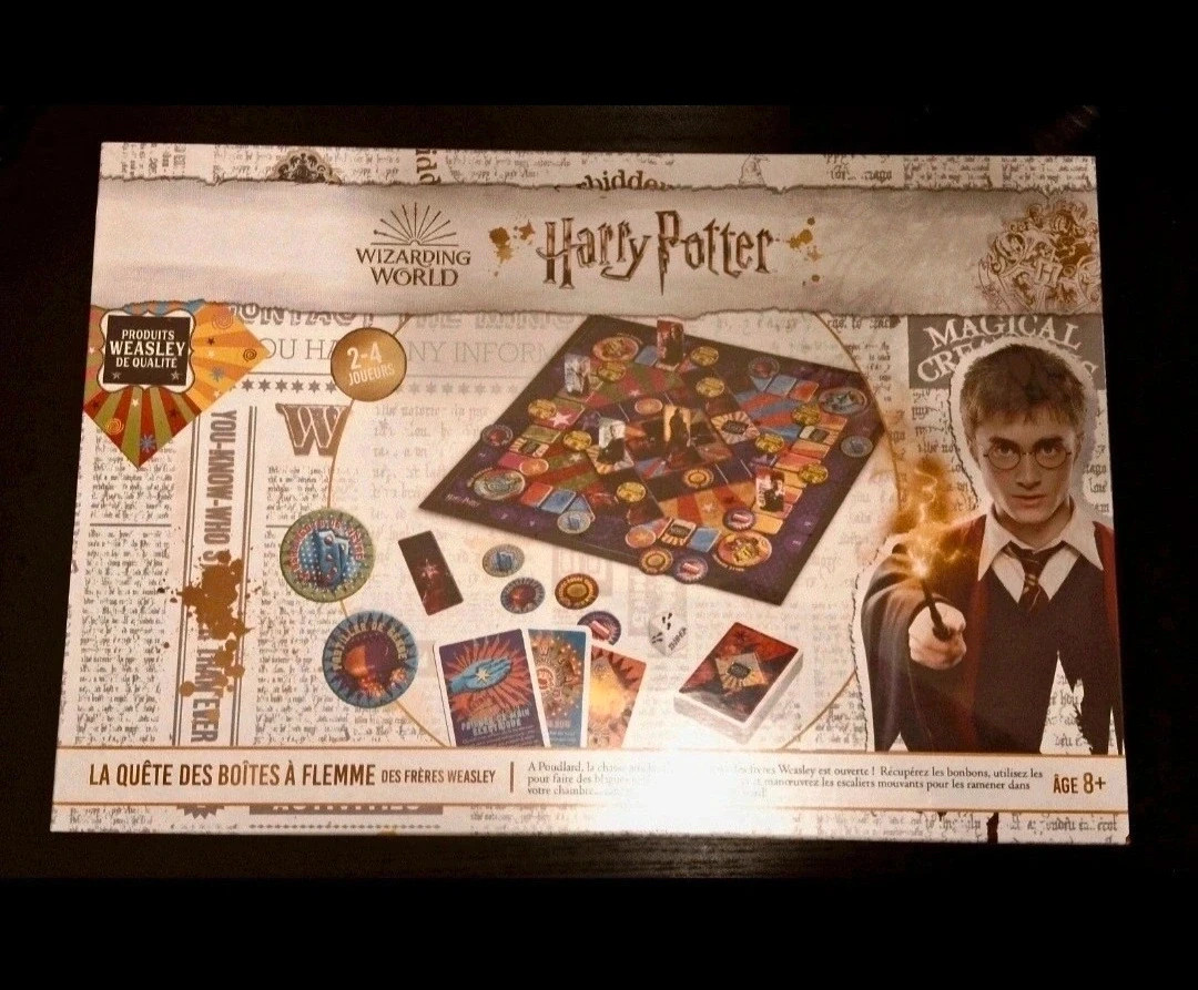 Jeu Société Harry Potter - La Quête Des Boites à Flemme des Frères Weasley – Harry Potter 2