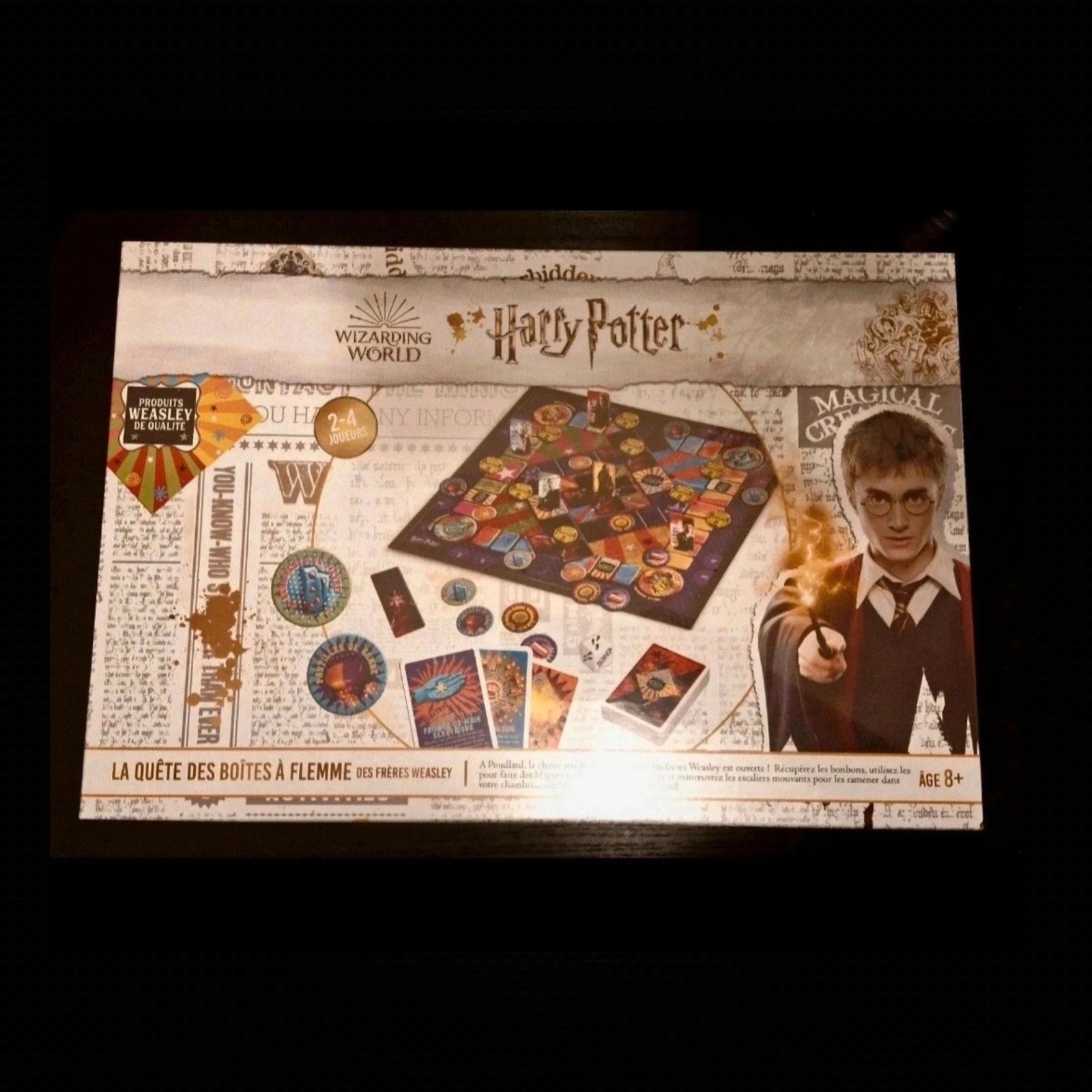 Jeu Société Harry Potter - La Quête Des Boites à Flemme des Frères Weasley