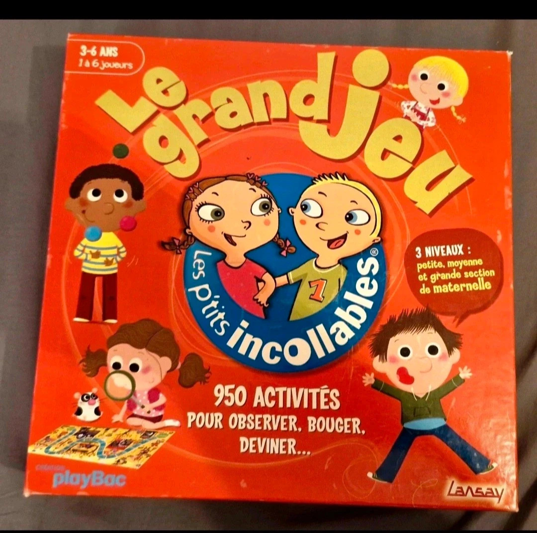 Le grand jeu - Les ptits incollables – Lansay