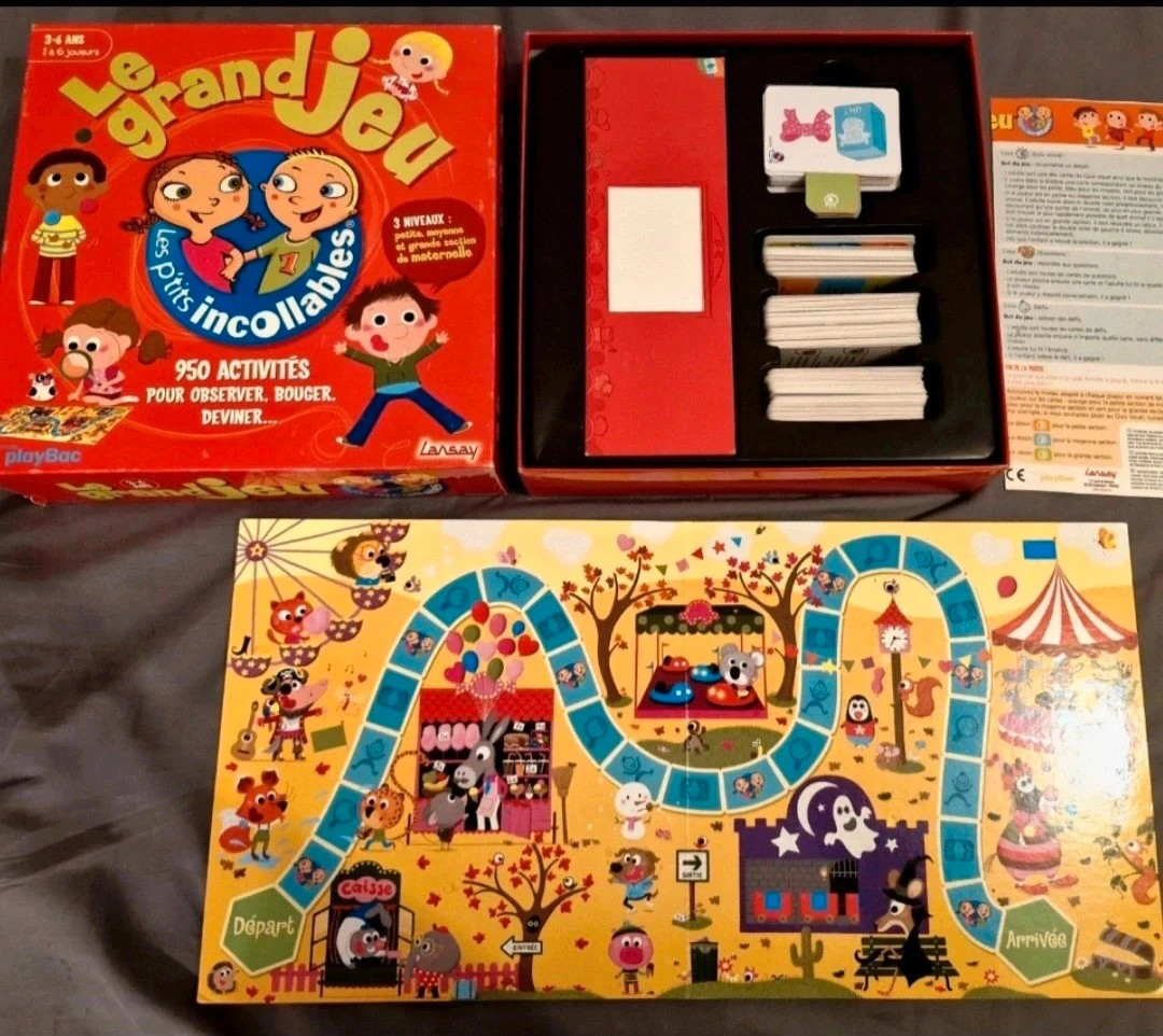 Le grand jeu - Les ptits incollables – Lansay 2