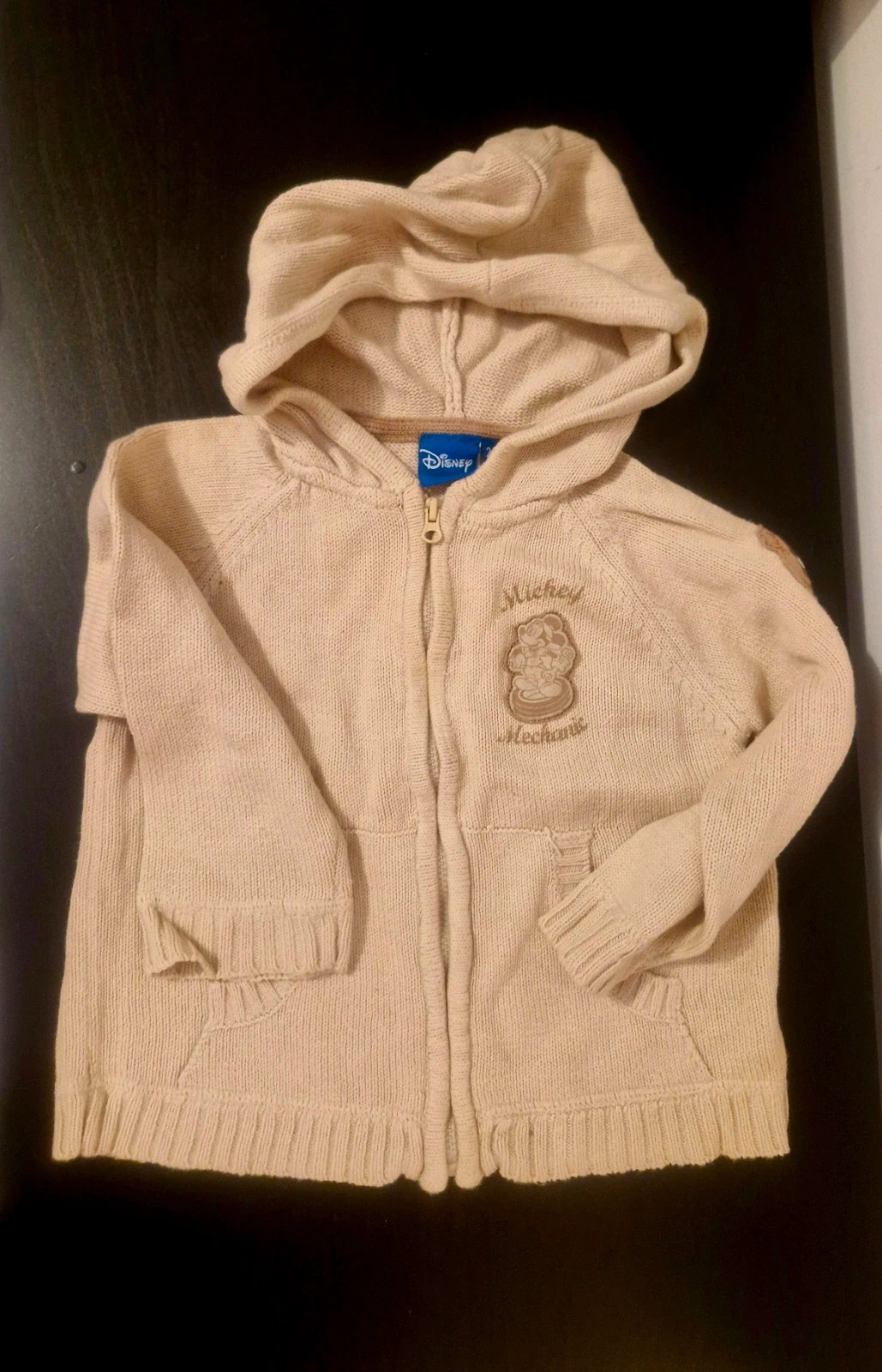 Gilet à capuche - 12 mois - Disney – Disney – taille 9-12 mois / 74 cm
