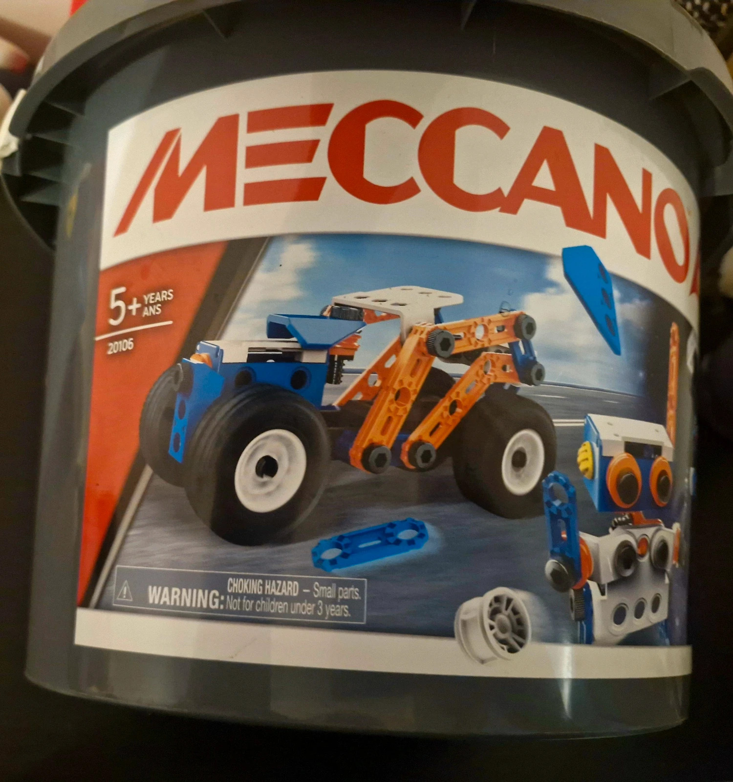 Boîte de jeux Meccano - 20106 - Complet – Meccano – taille Taille unique 3