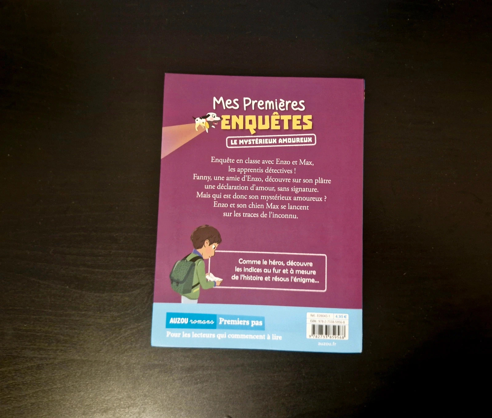 Livre - Mes premières enquêtes- Le mystérieux amoureux 2