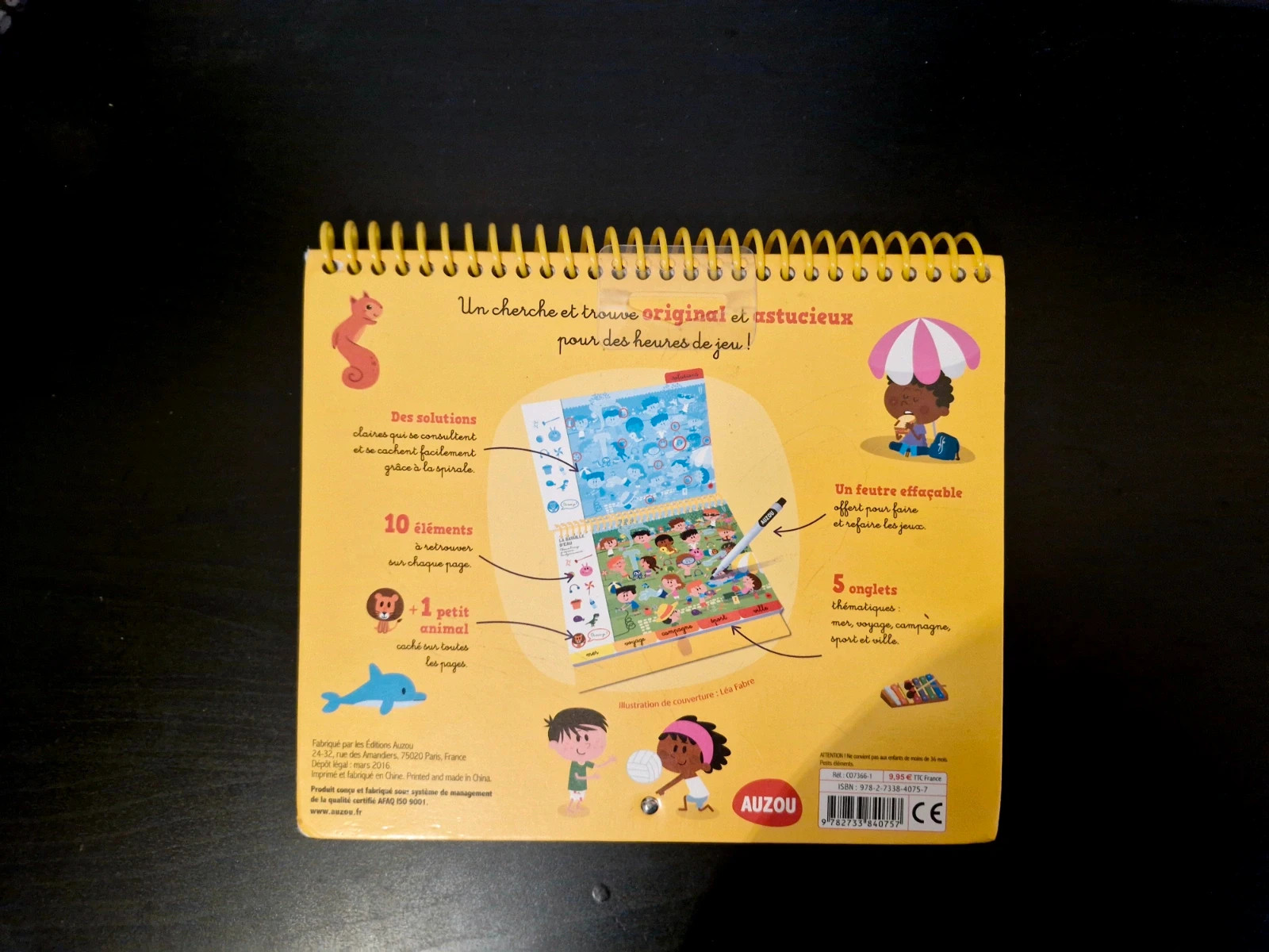 Livre - Cherche et trouve en été 2