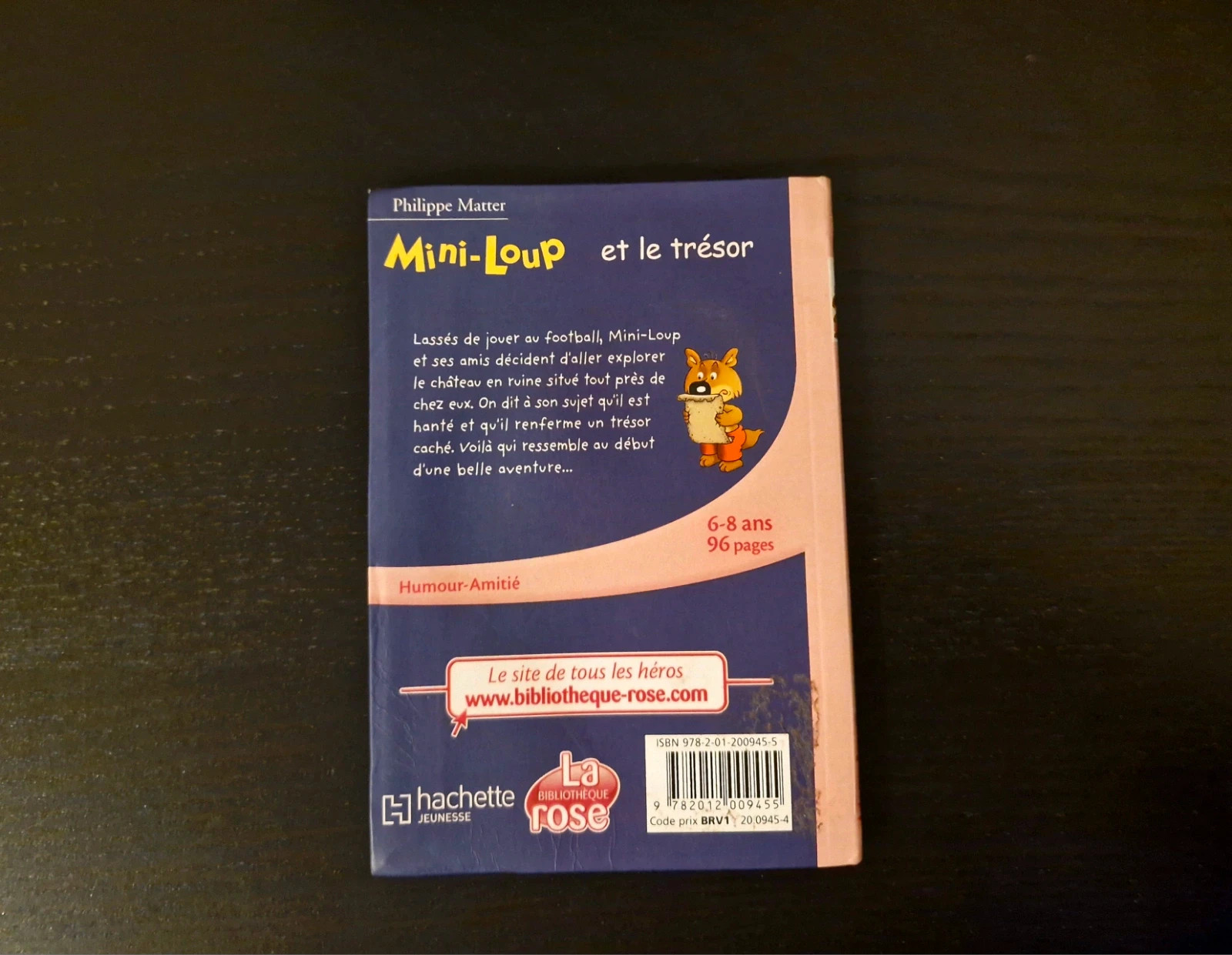 Livre - Mini Loup et le trésor - La bibliothèque rose 2