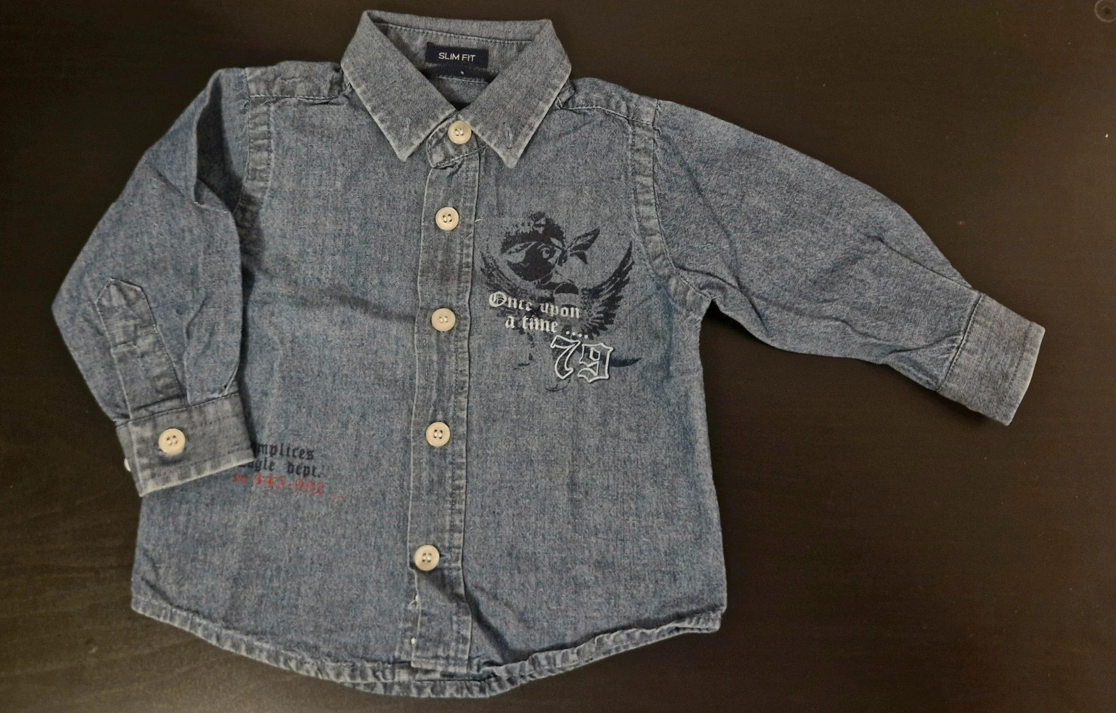 Chemise manches longues - Complices eagle - 6 mois – Complices Eagle – taille 6-9 mois / 68 cm
