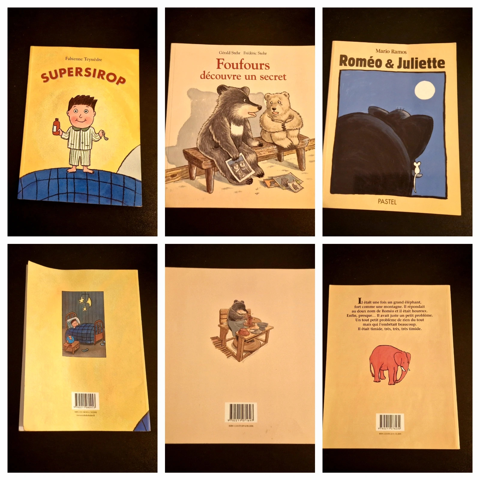 Lot de 3 livres