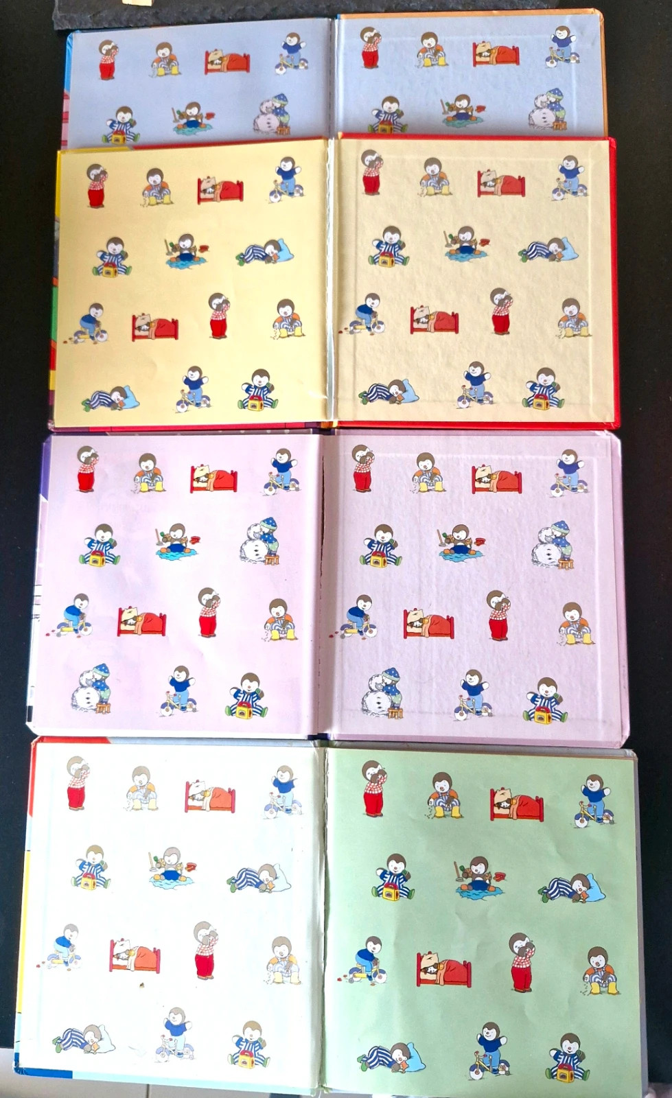 Lot de 4 livres Tchoupi 3