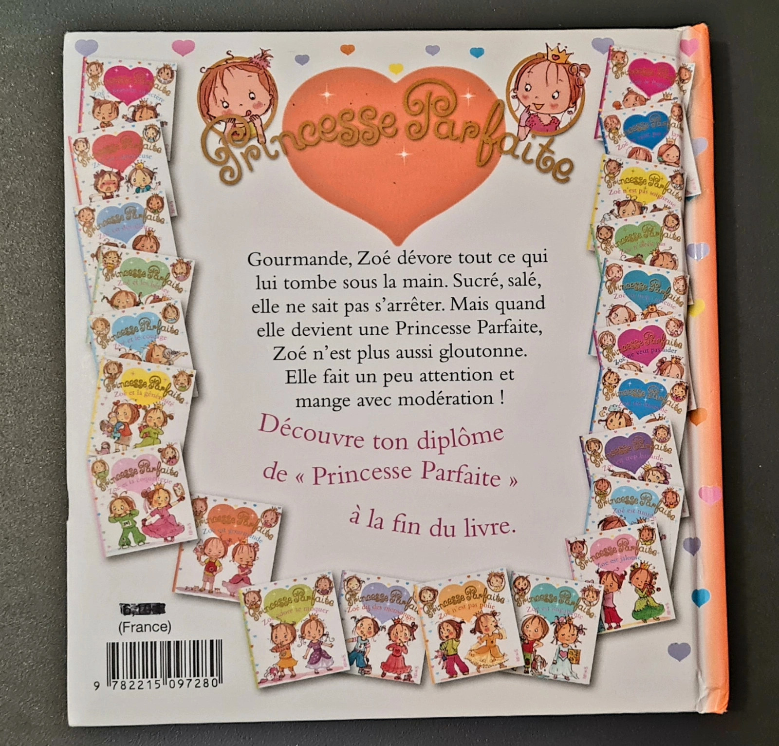 Livre - Princesse parfaite - Zoé est gourmande 2