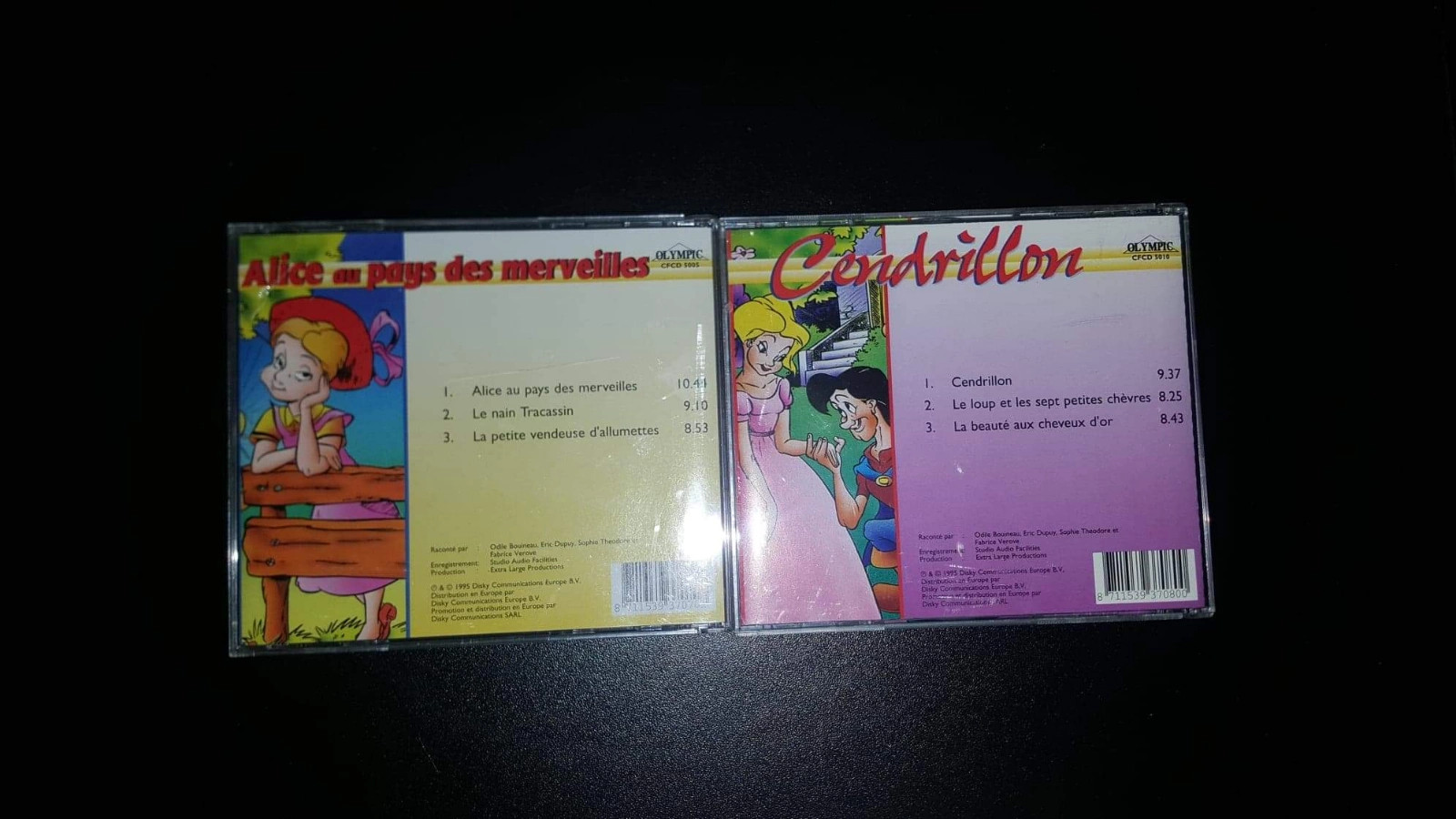 Lot de 2 CD d'histoires – taille Taille unique 2