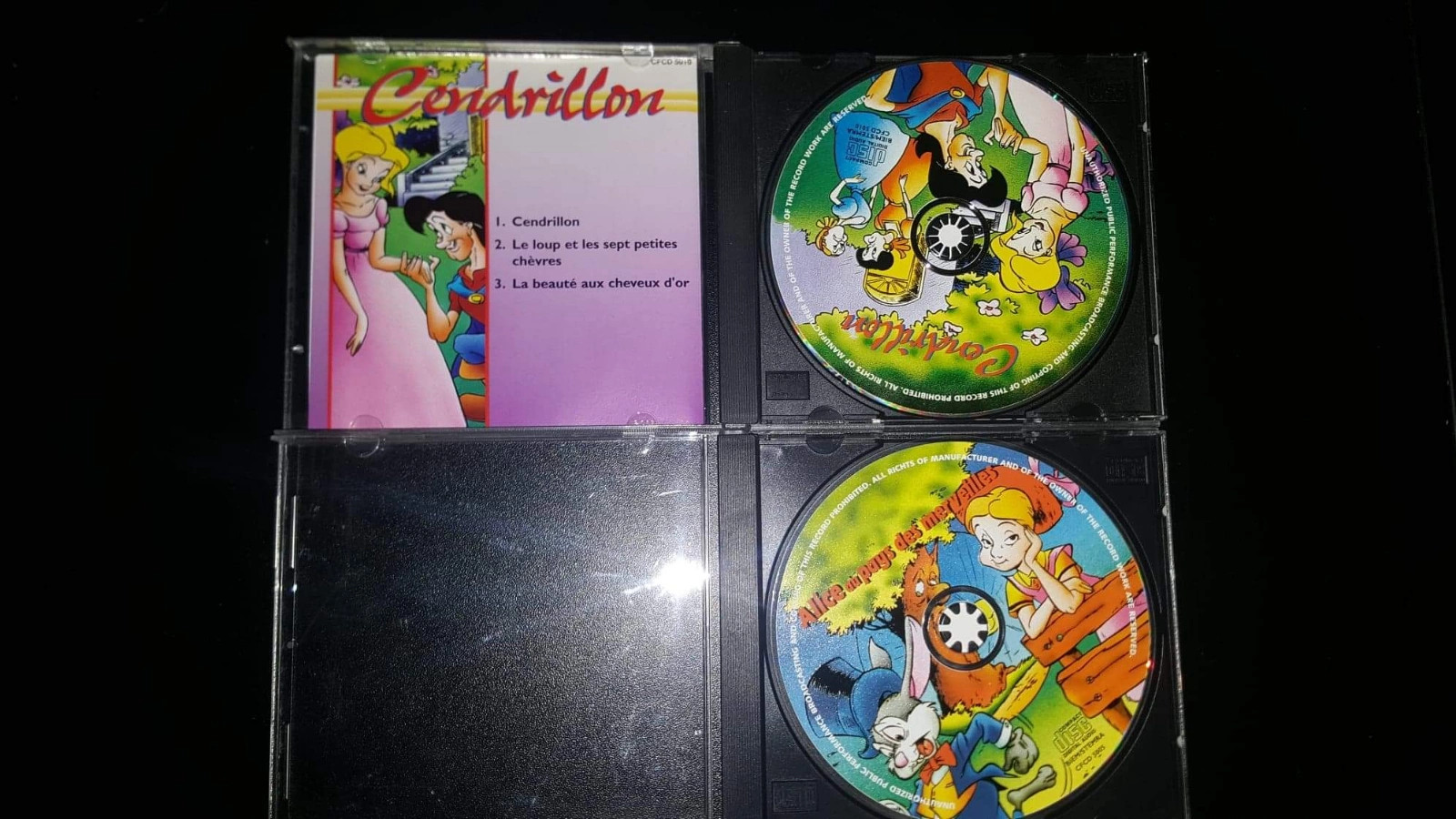 Lot de 2 CD d'histoires – taille Taille unique 3