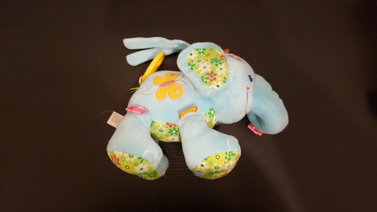 Happy Cherry - Hochet en peluche éléphant - Musique – Autre – taille 6 mois 2