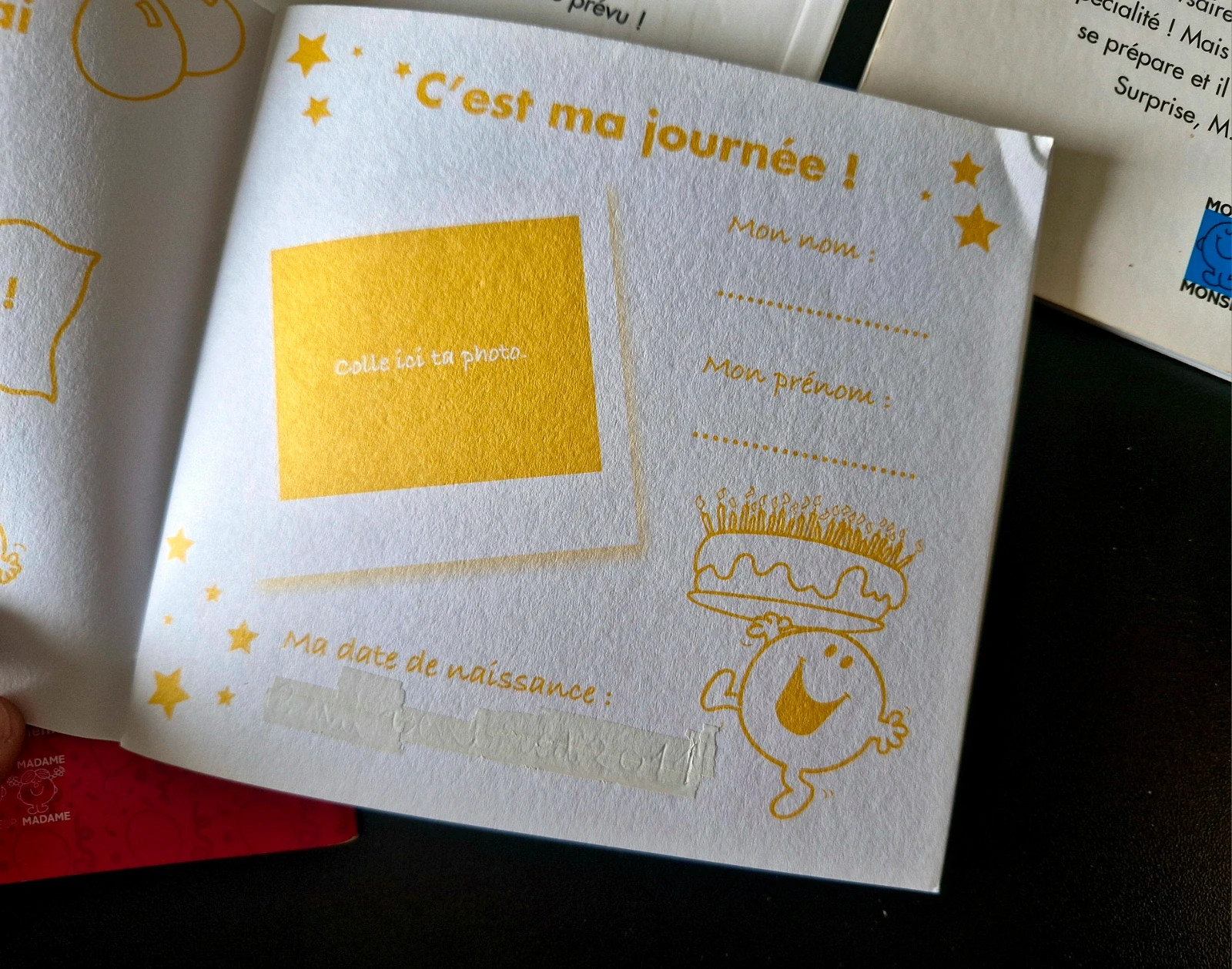 Lot de 5 Monsieur Madame / Spécial Anniversaire 3
