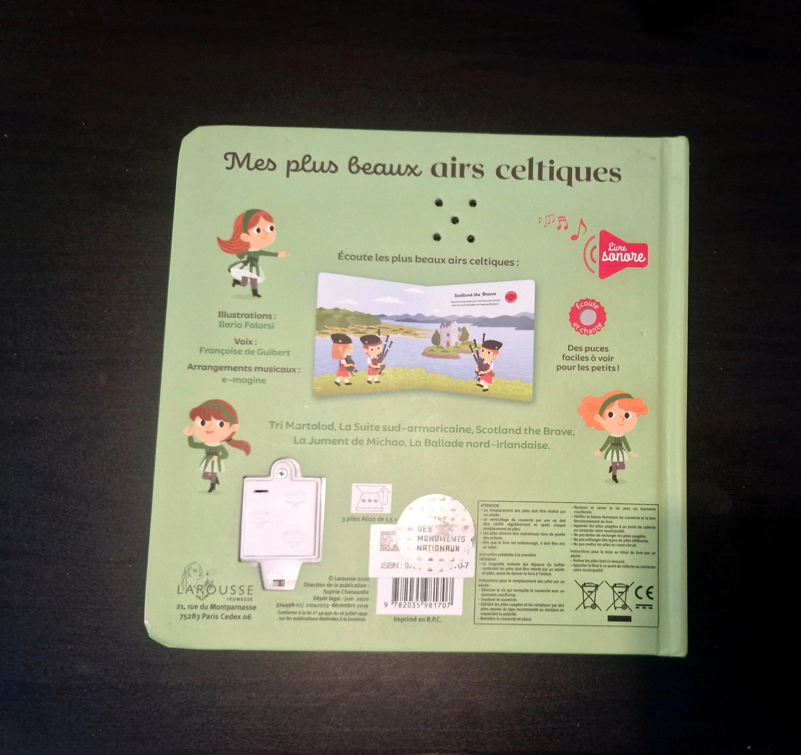 Livre - Mes plus beaux airs celtiques – Autre – taille Taille unique 2